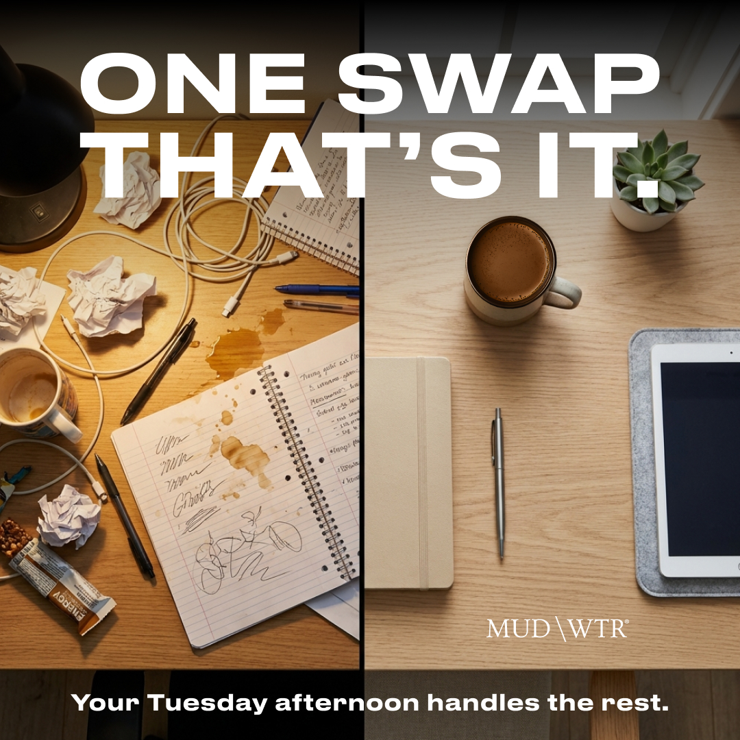 MUD\WTR Facebook ad