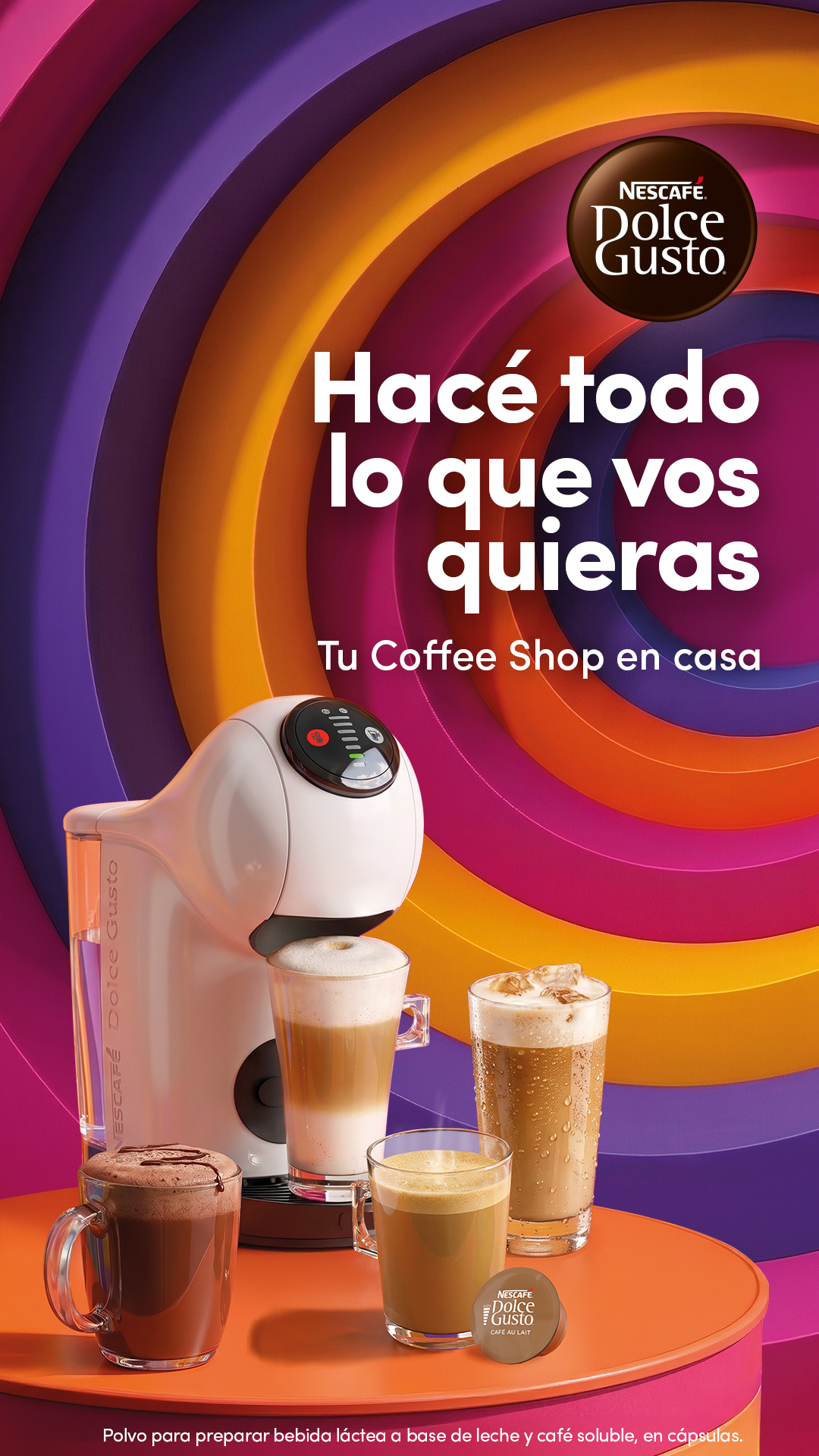 NESCAFÉ Dolce Gusto Argentina Facebook ad