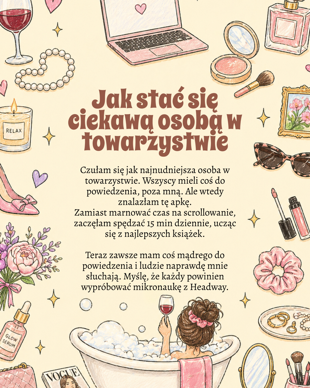 Headway App Facebook ad