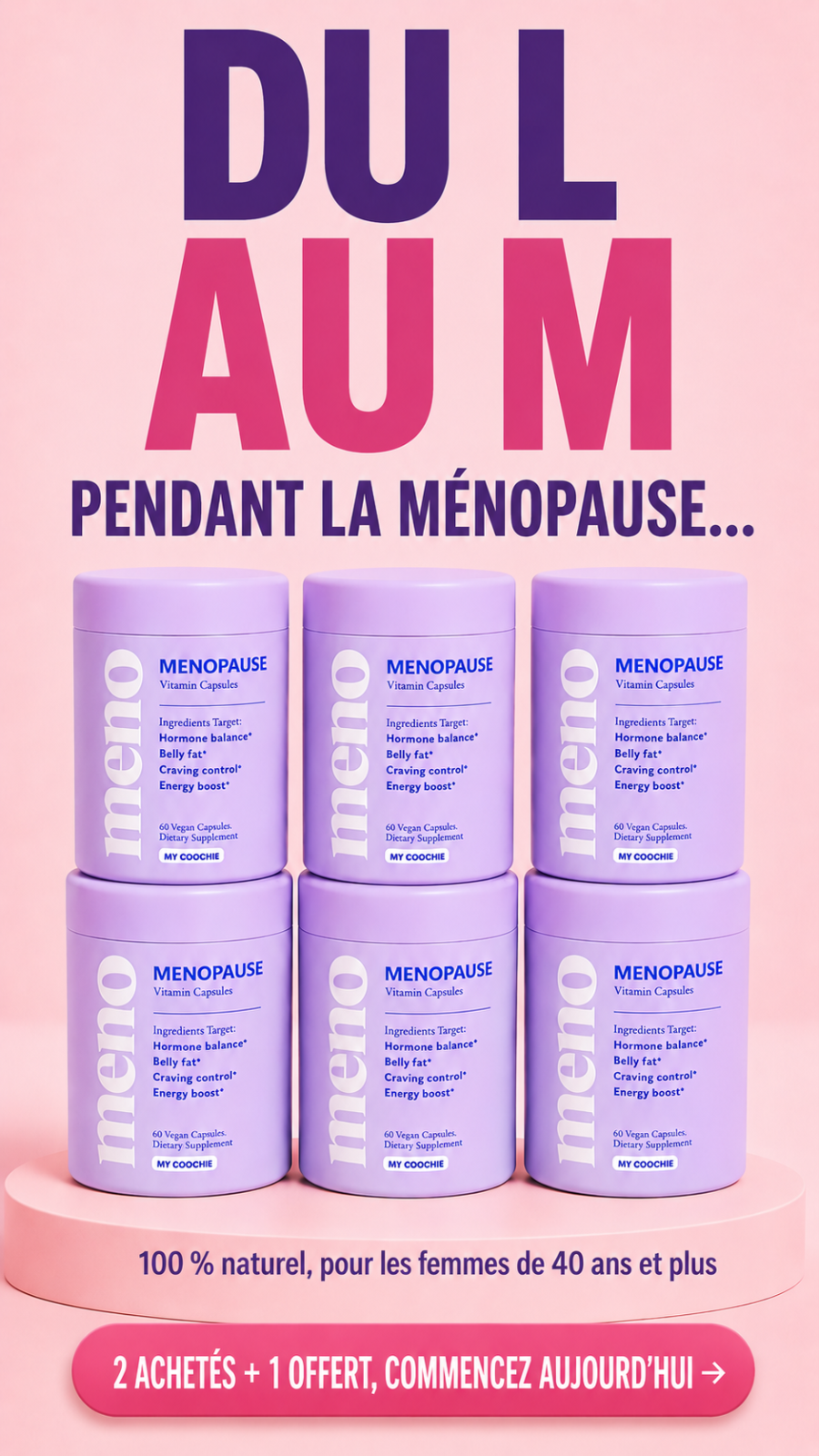 Menopause Weightloss Secrets Facebook ad