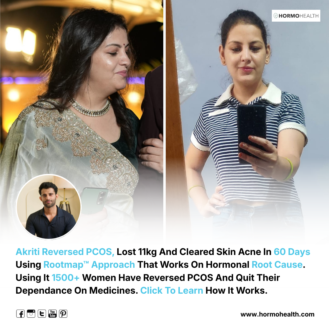 Hormohealth Facebook ad: Working Women 25+ With PCOS, This Is For You