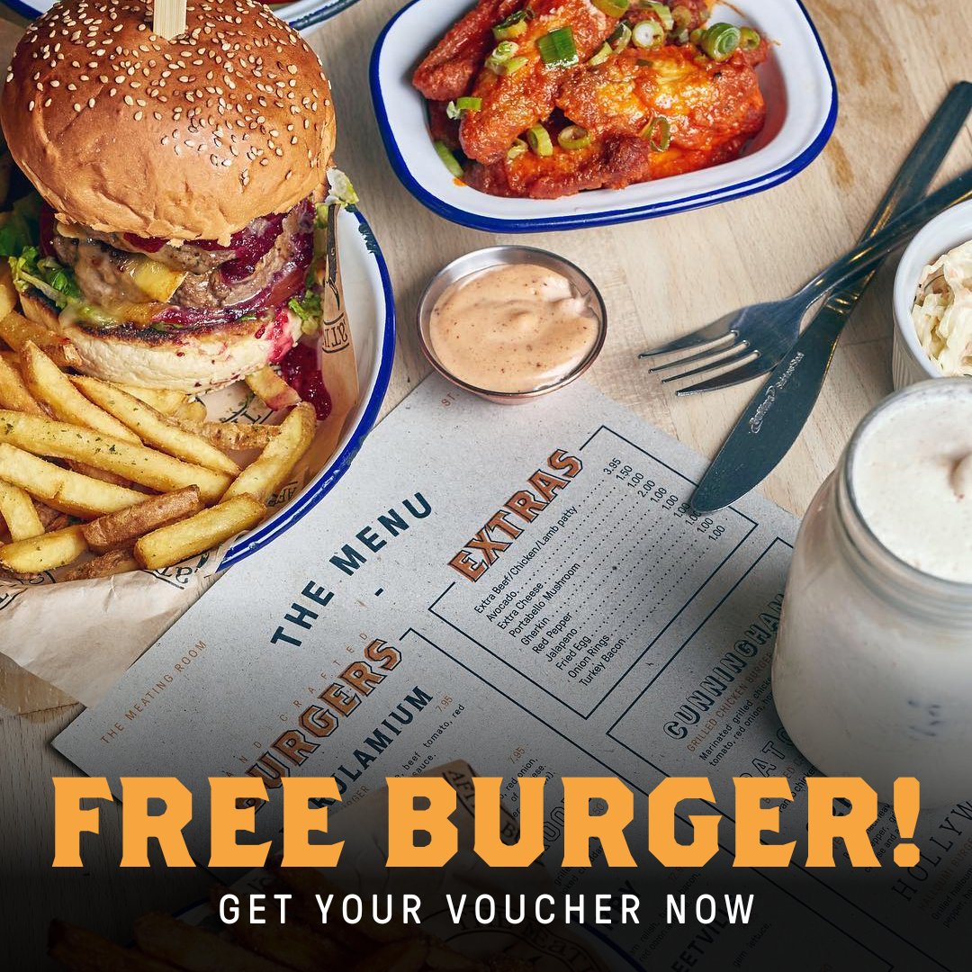 The Meating Room Facebook ad
