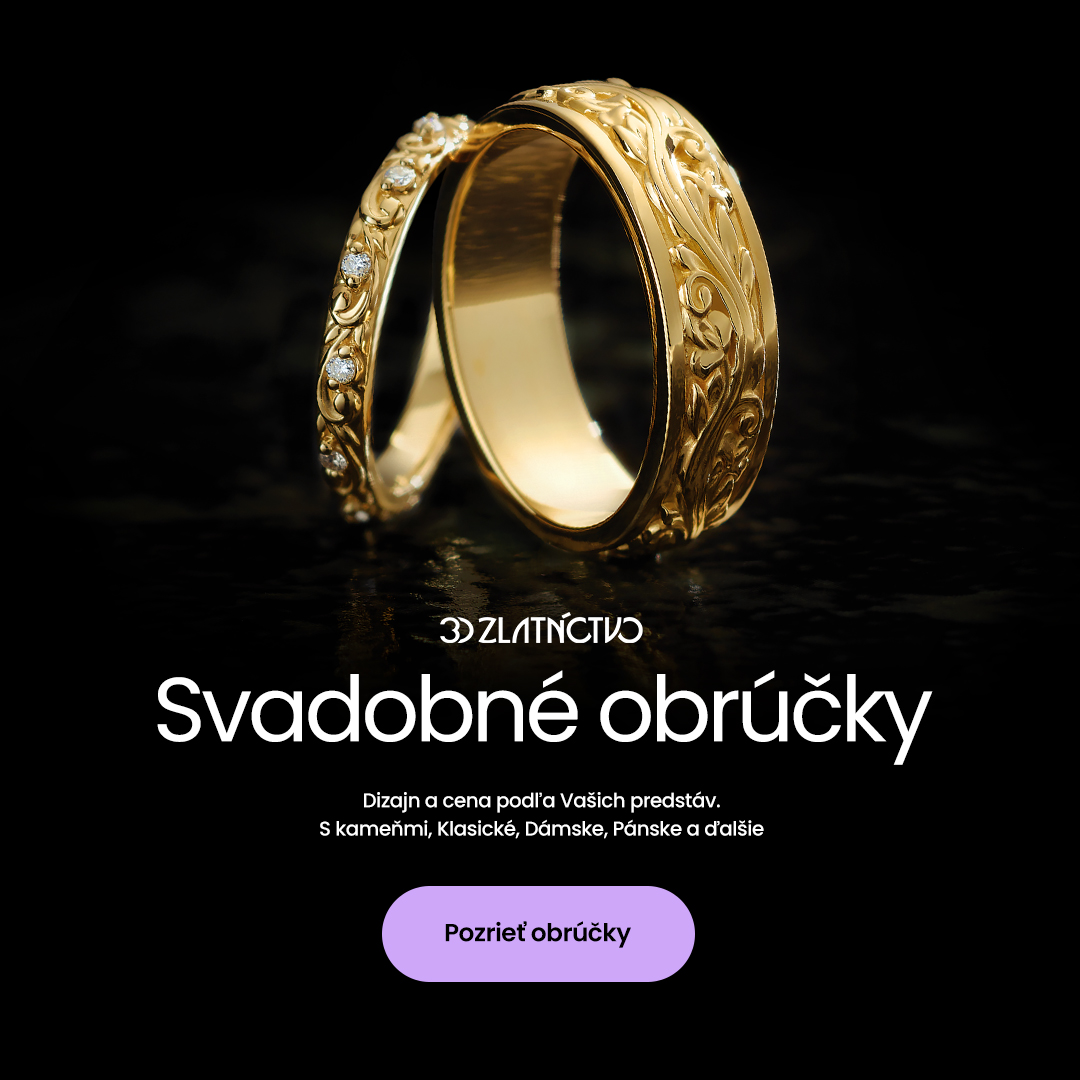 3D zlatníctvo - klenoty na mieru Facebook ad: Svadobné obrúčky na mieru - dizajn a cena…