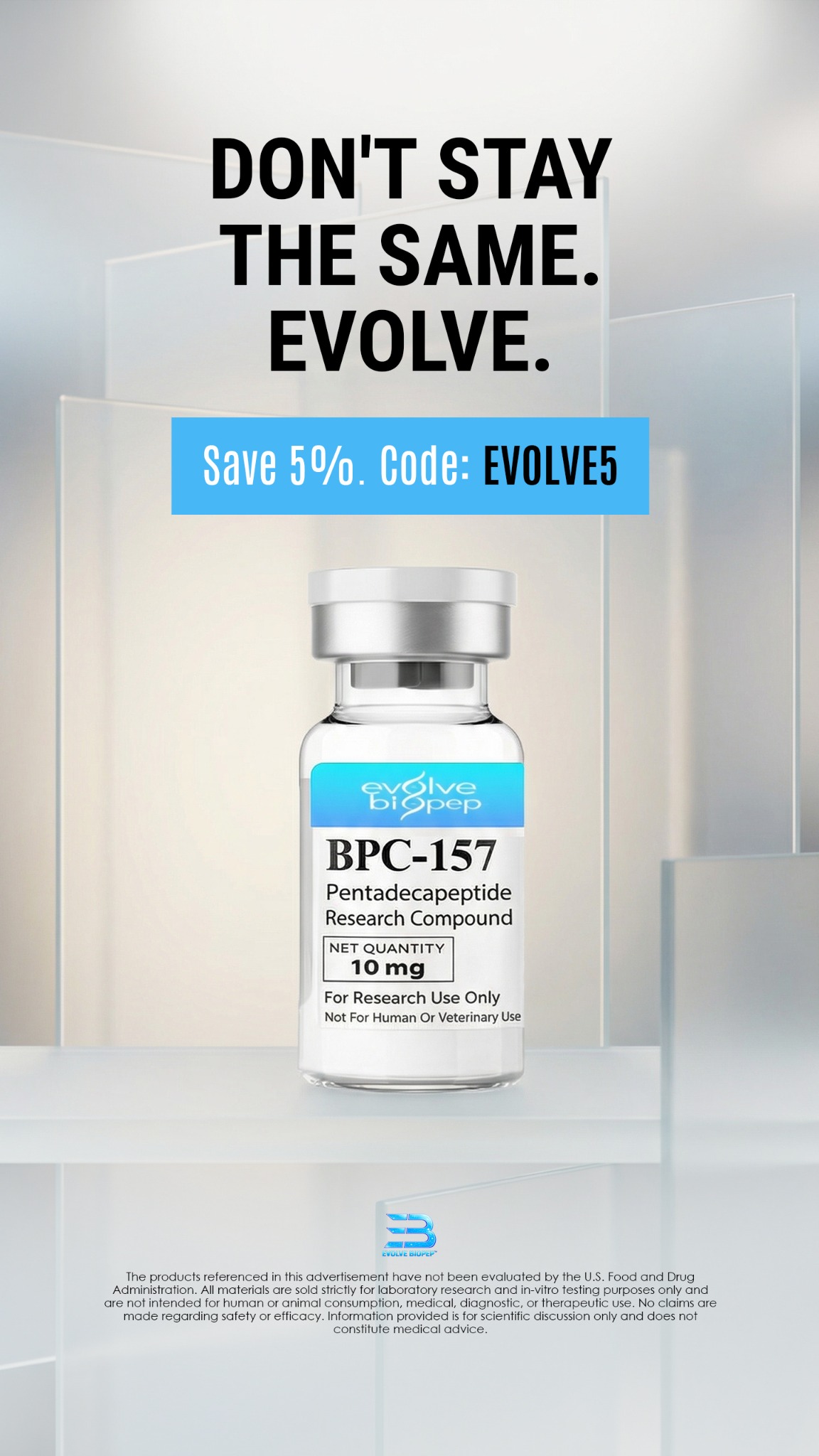 Evolve BioPep Facebook ad