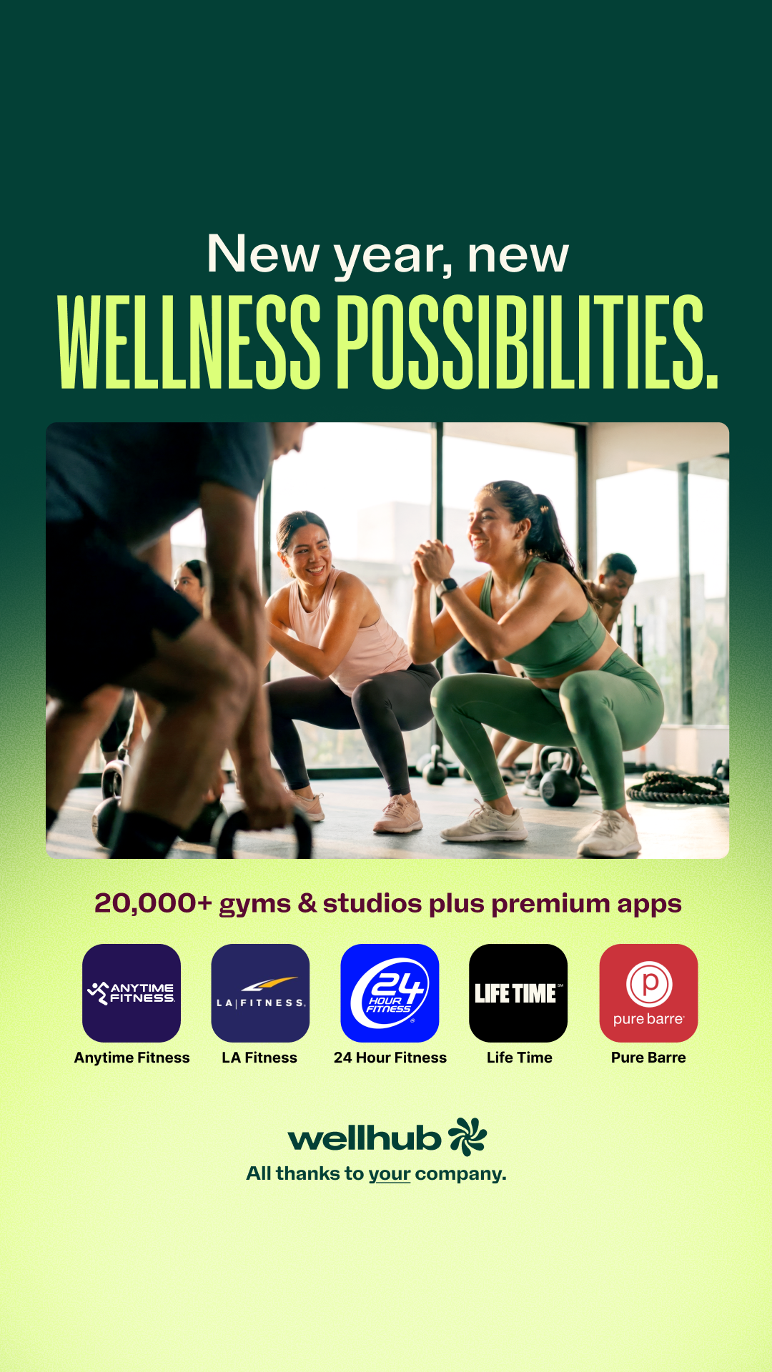 Wellhub Facebook ad