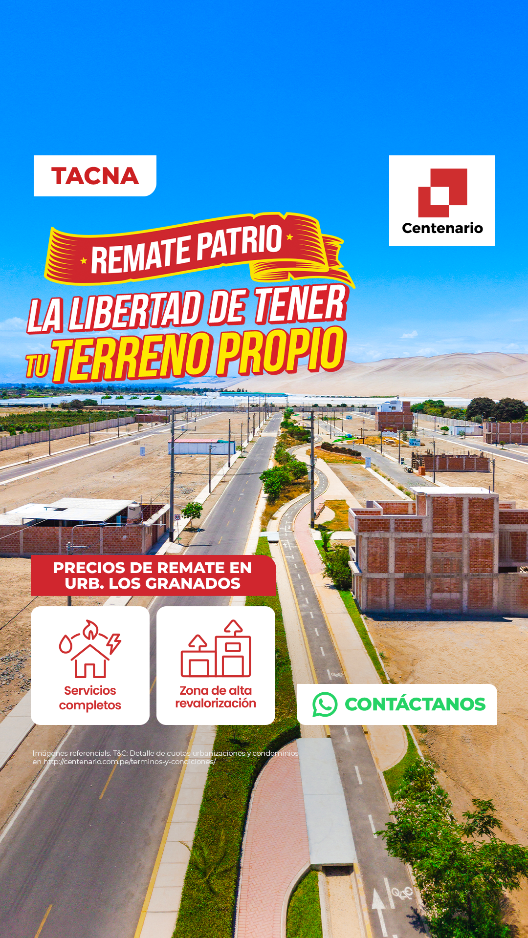 Centenario Urbanizaciones Facebook ad