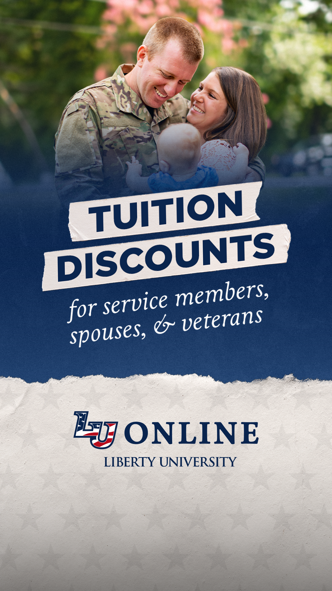 Liberty University Online Programs Facebook ad