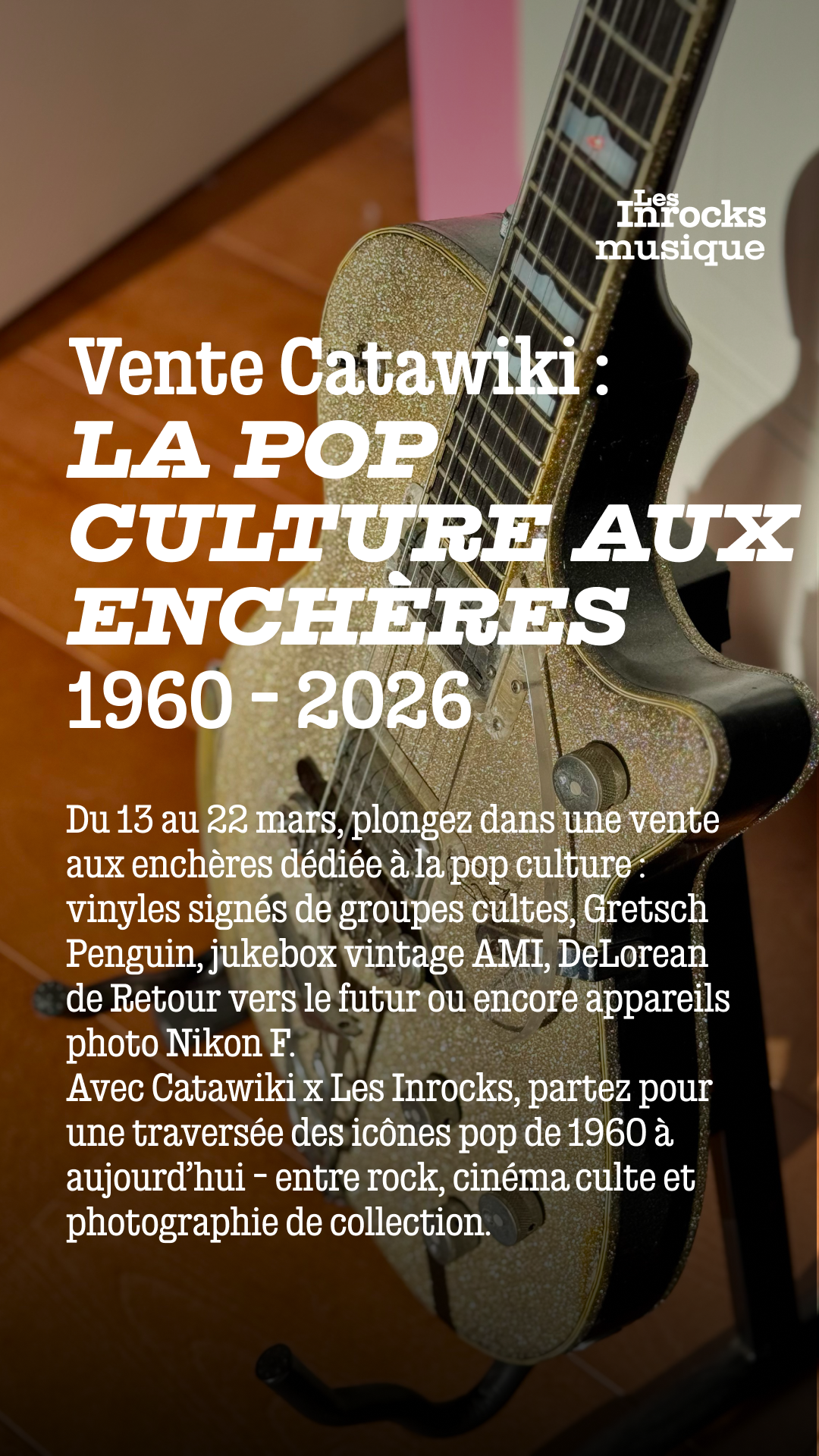 Les Inrockuptibles Facebook ad from Mar 13, 2026