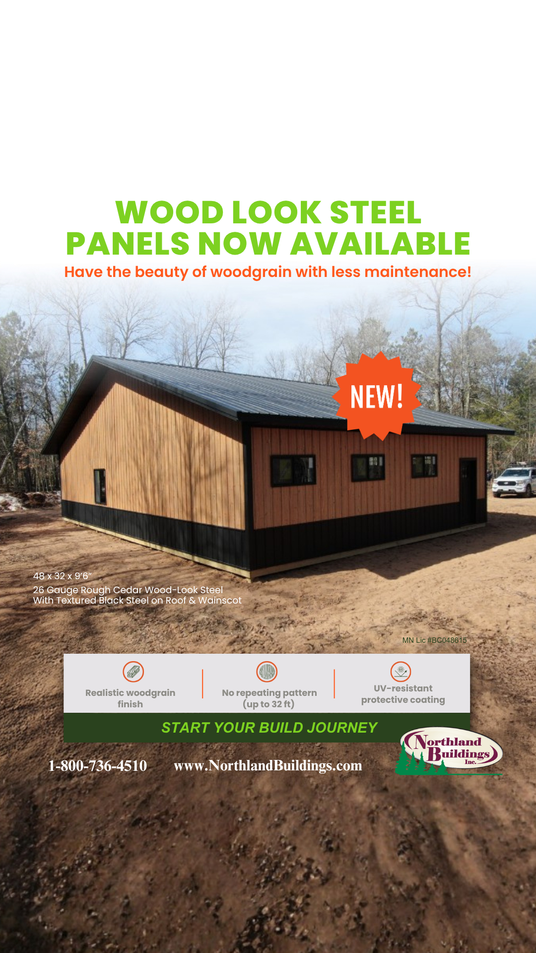 Northland Buildings, Inc. Facebook ad