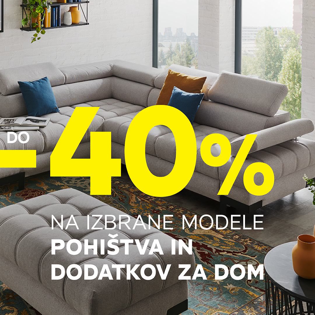 Lesnina XXXL Slovenija Facebook ad: Sveže ideje za vaš dom