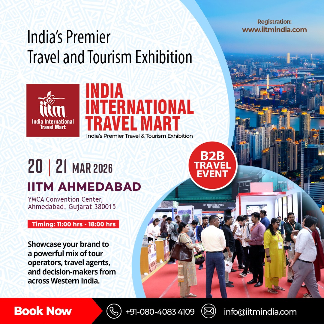 India International Travel Mart Facebook ad: IITM Ahmedabad 2026