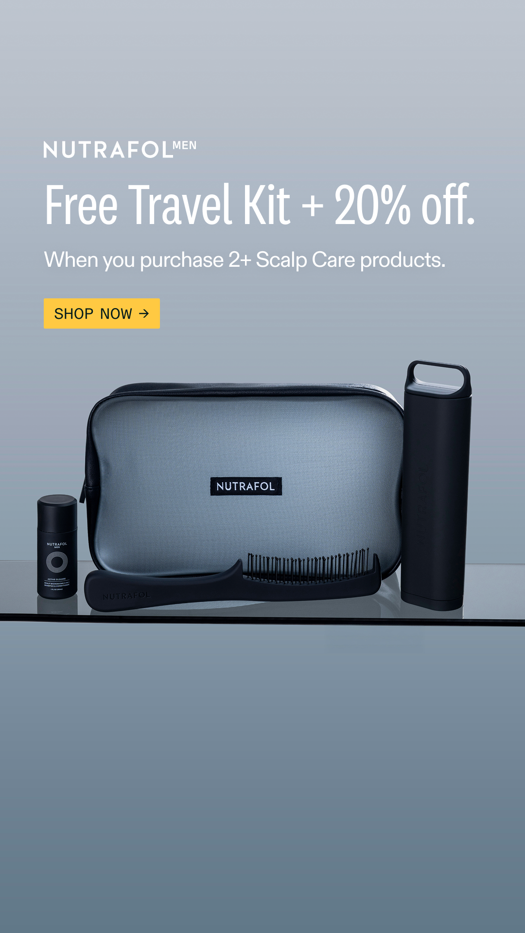 Nutrafol Men Facebook ad
