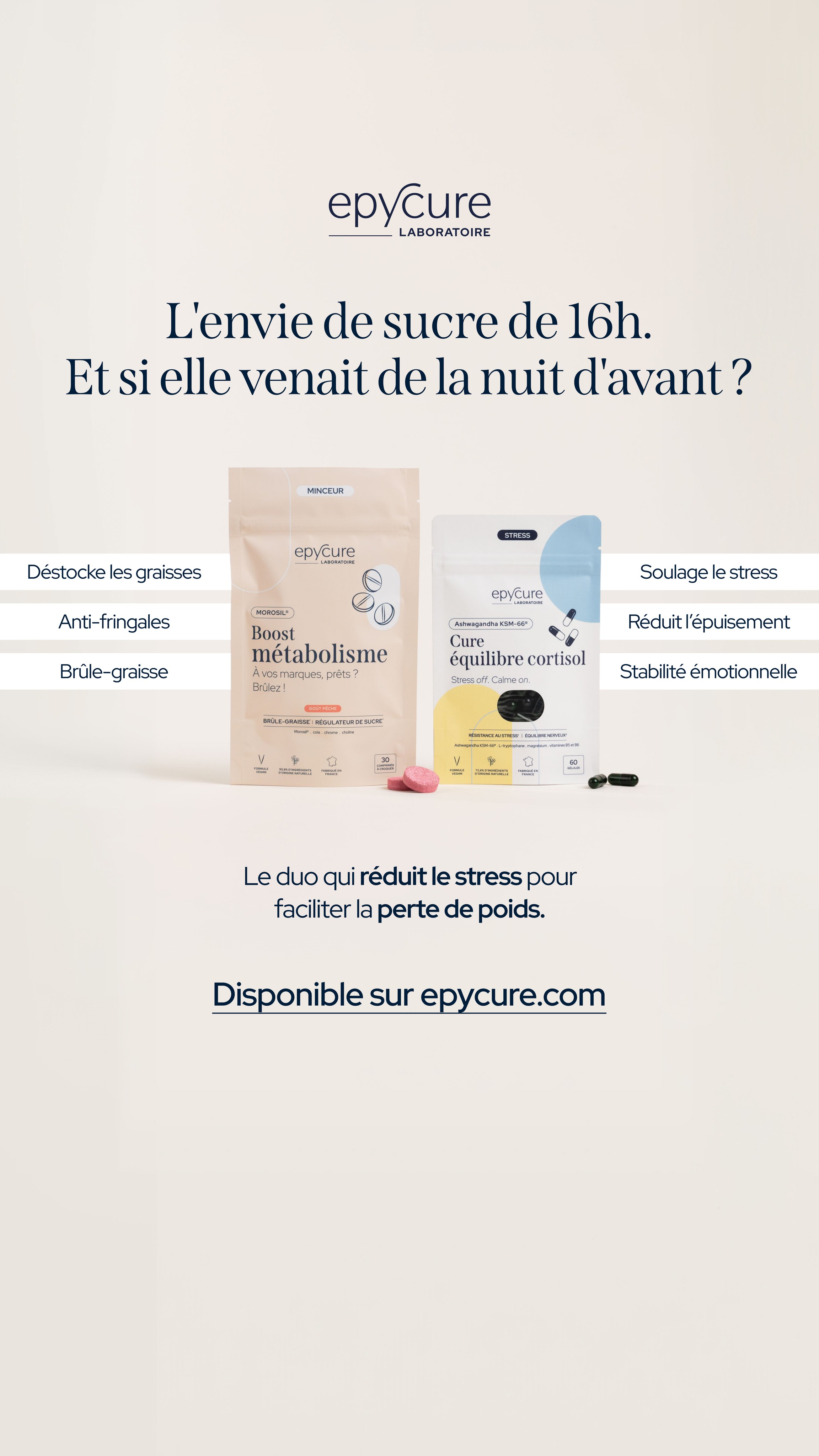 Epycure Facebook ad