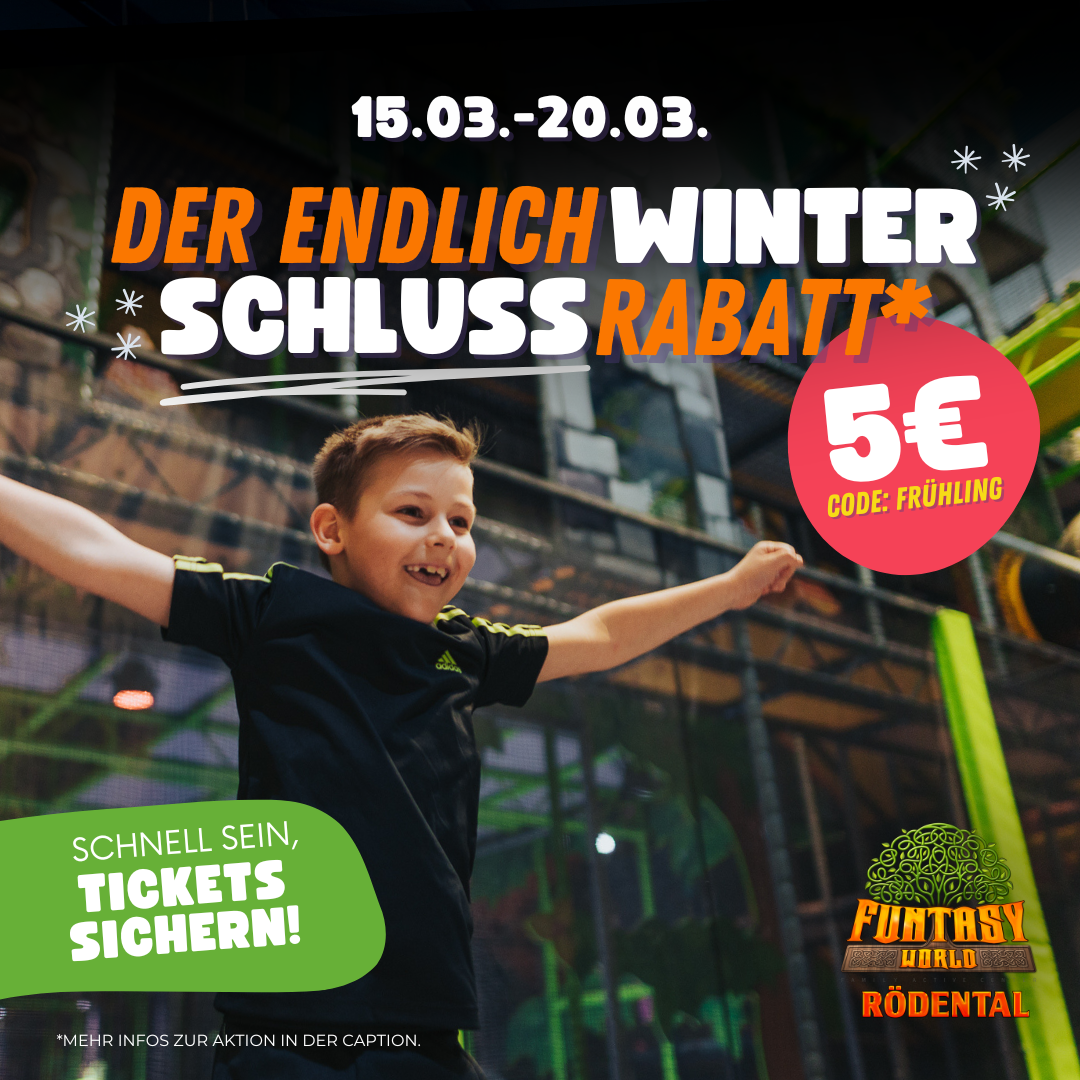 Funtasy World Rödental Facebook ad: Jetzt Tickets sichern!