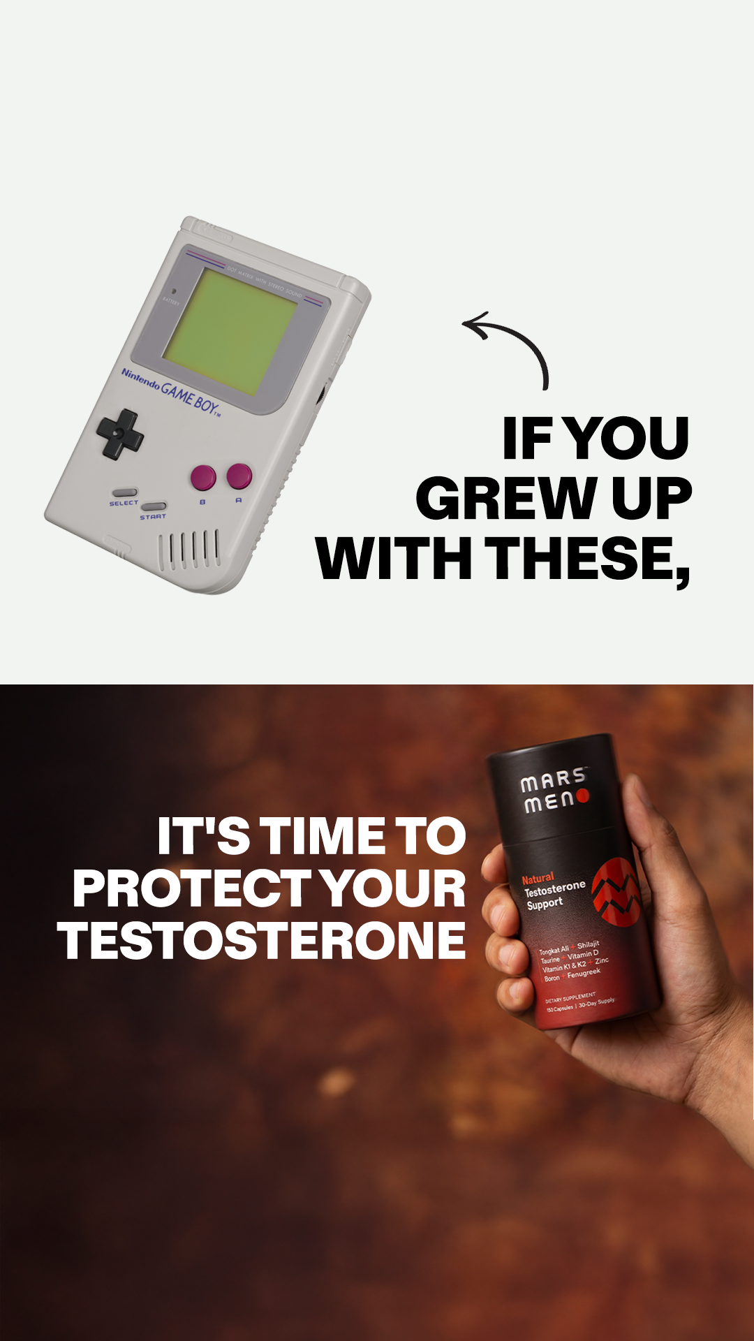 Mars Men Facebook ad