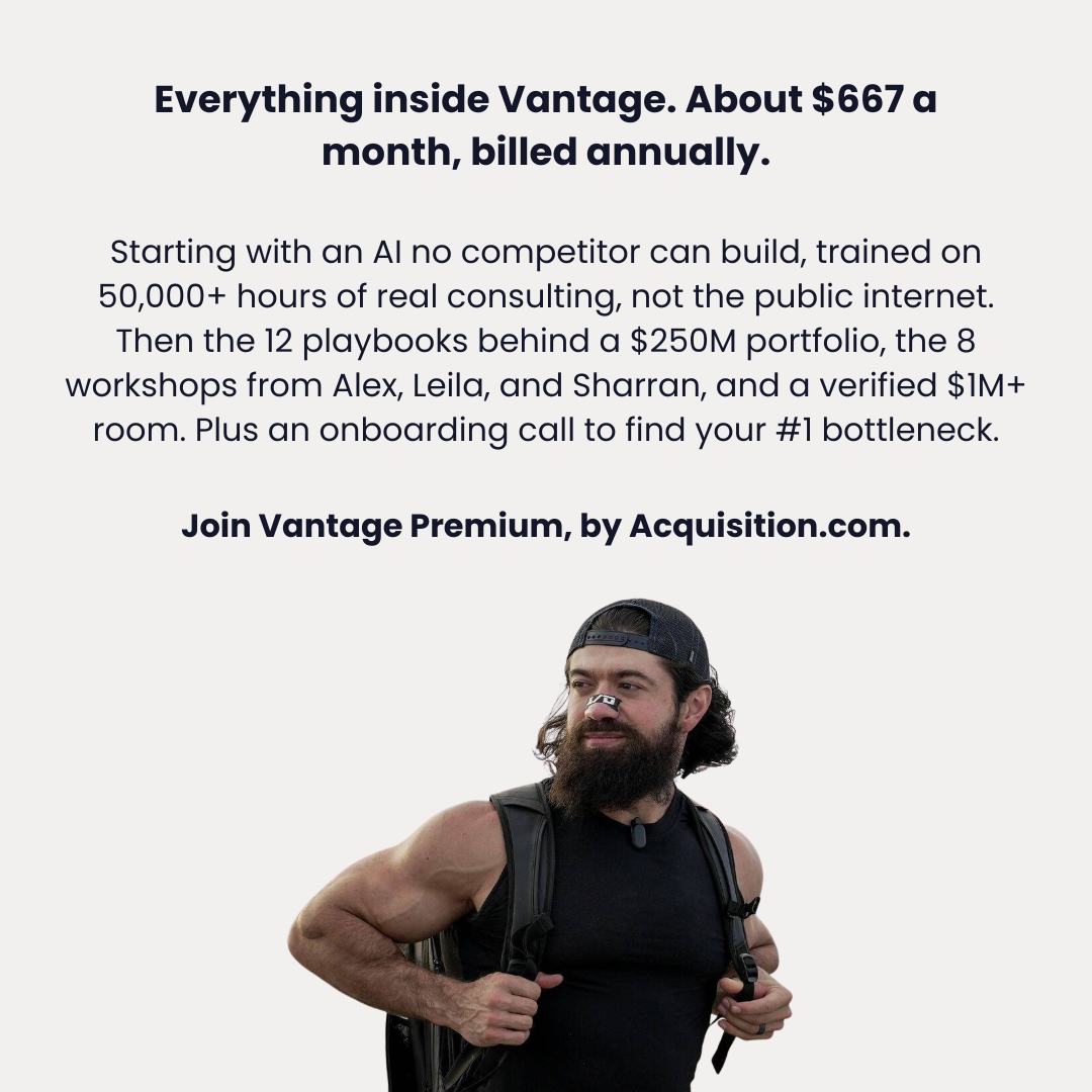 Alex Hormozi Facebook ad