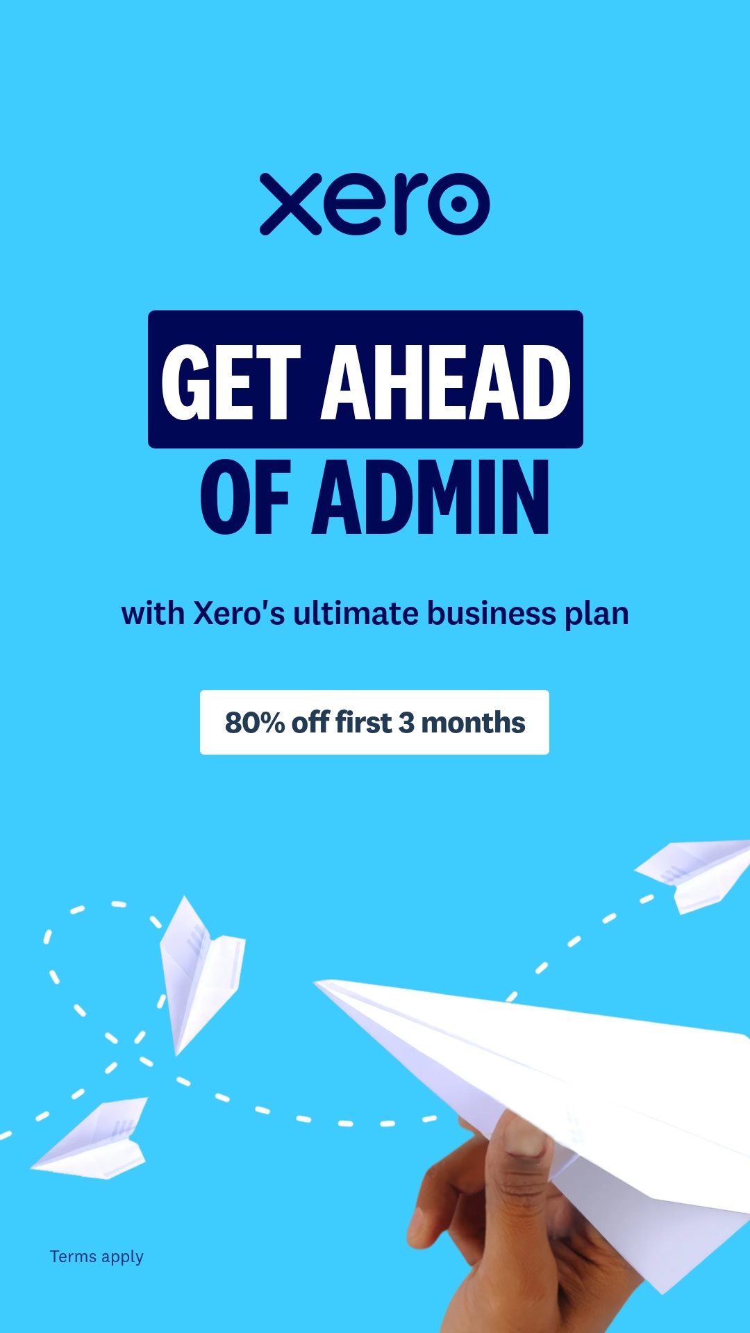Xero Facebook ad