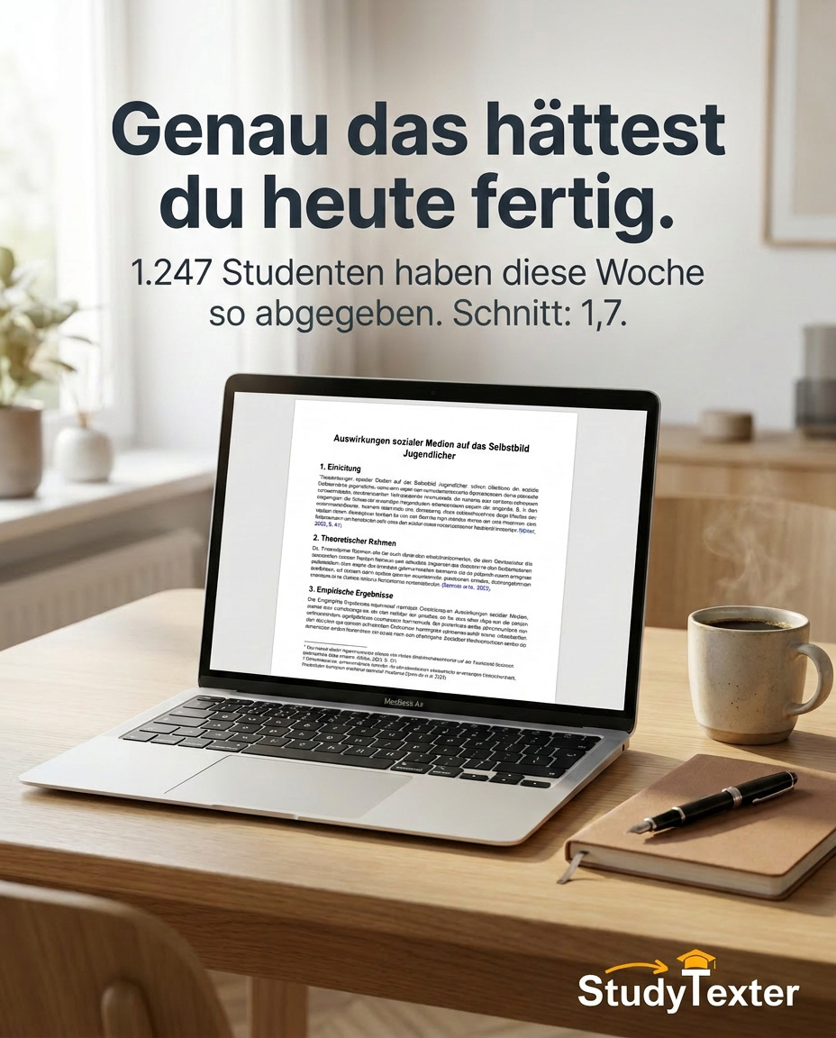 StudyTexter.de Facebook ad