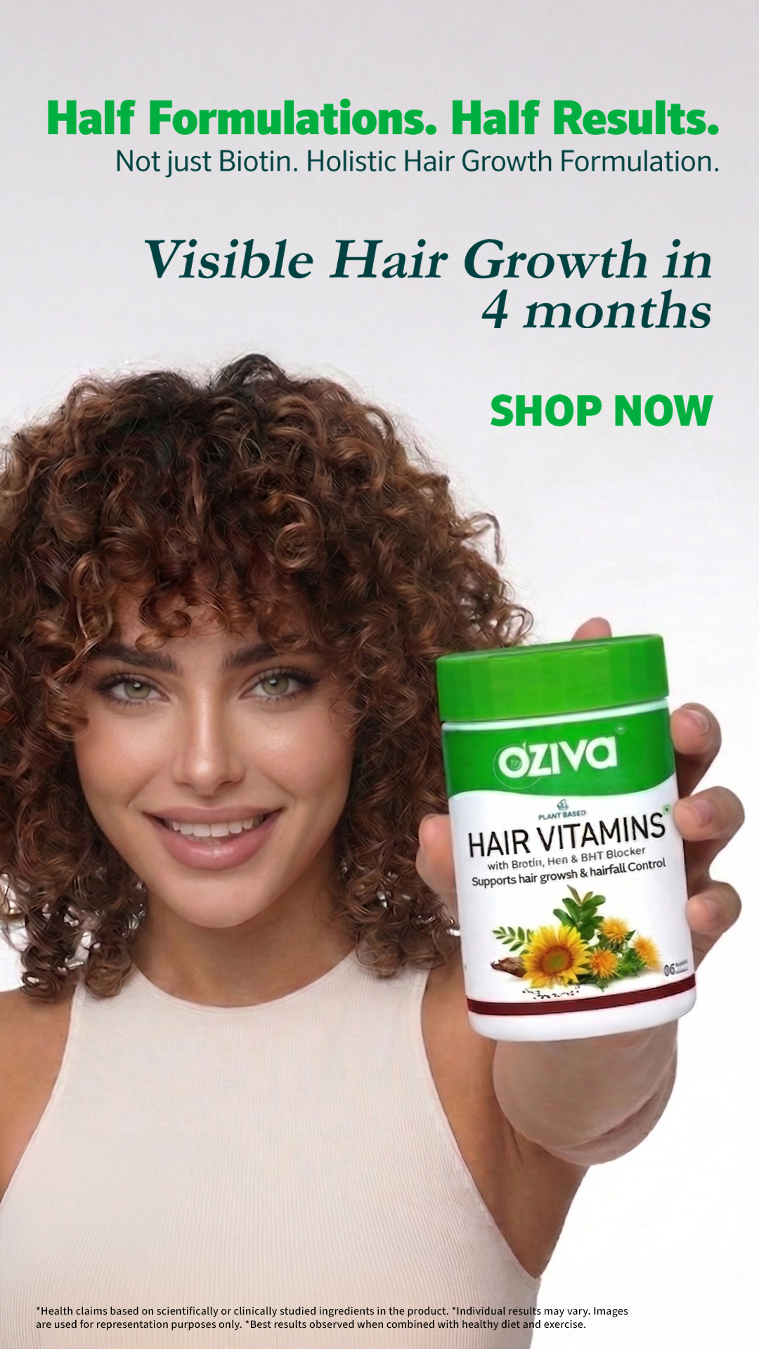 OZiva Facebook ad