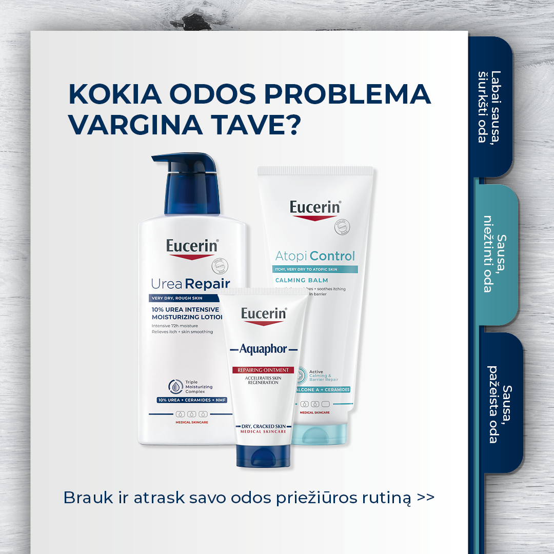 Eucerin Lietuva Facebook ad: Eucerin - tavo kūno odos komfortui