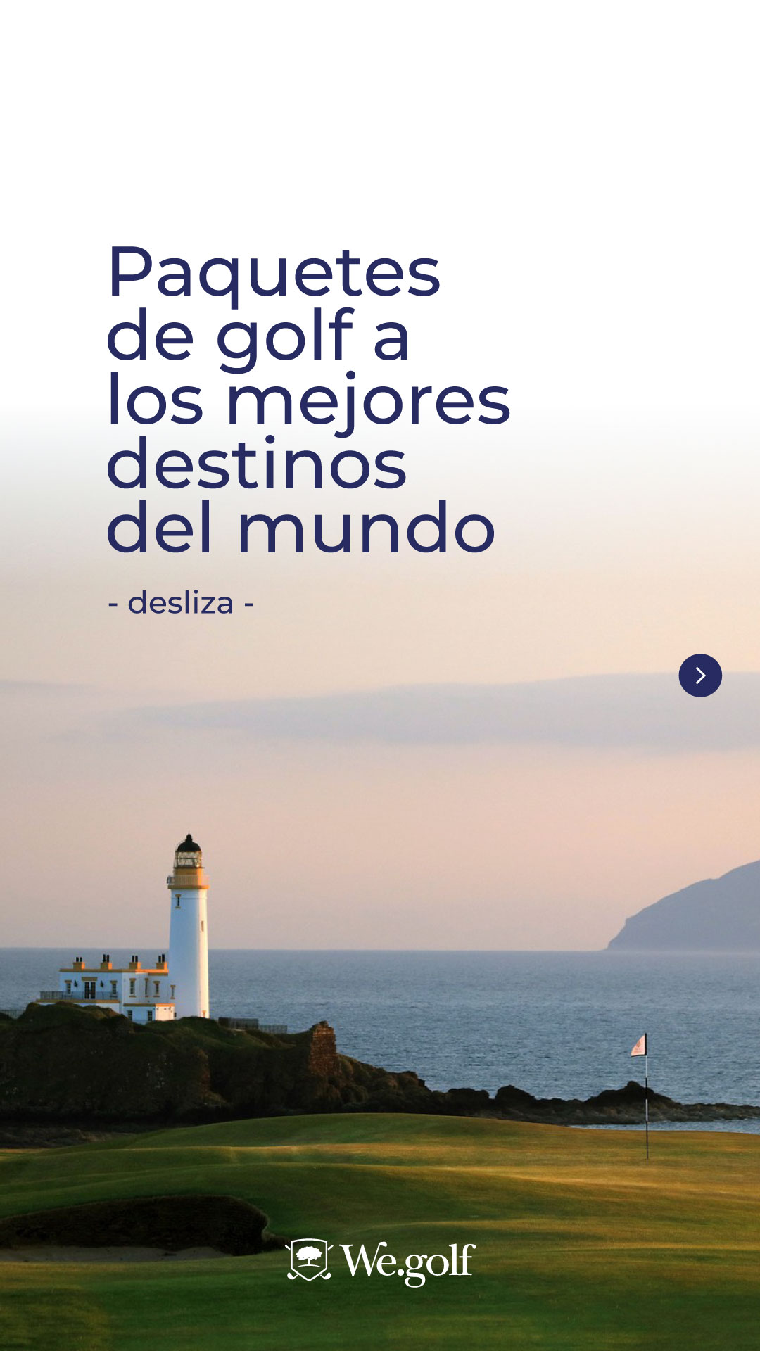 Wegolf Facebook ad: Reenvíaselo a tus amigos y empiecen a planificar…