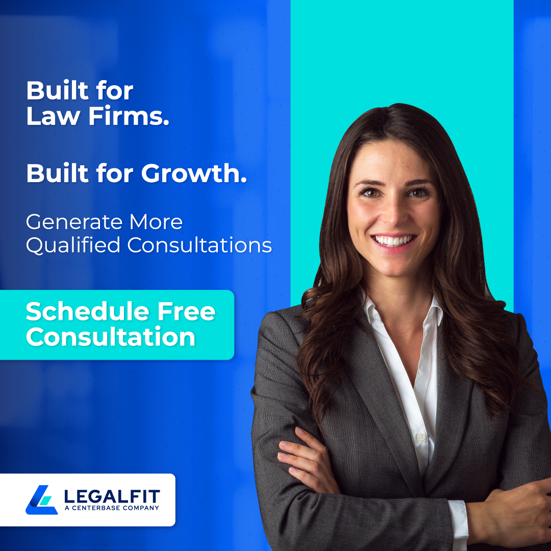 Legalfit Facebook ad: 4.8★ Rated by Law Firms Nationwide