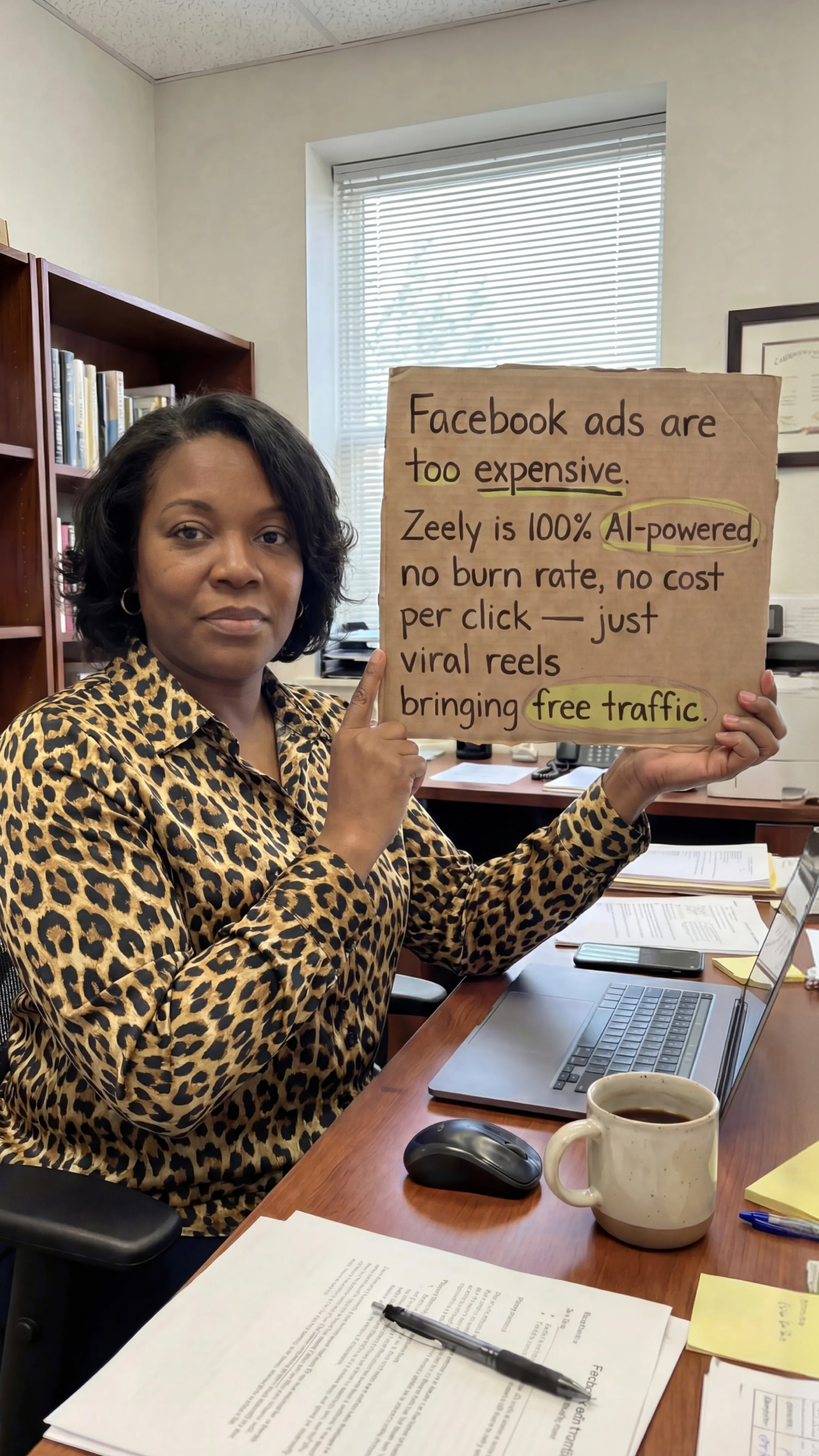 Zeely Facebook ad