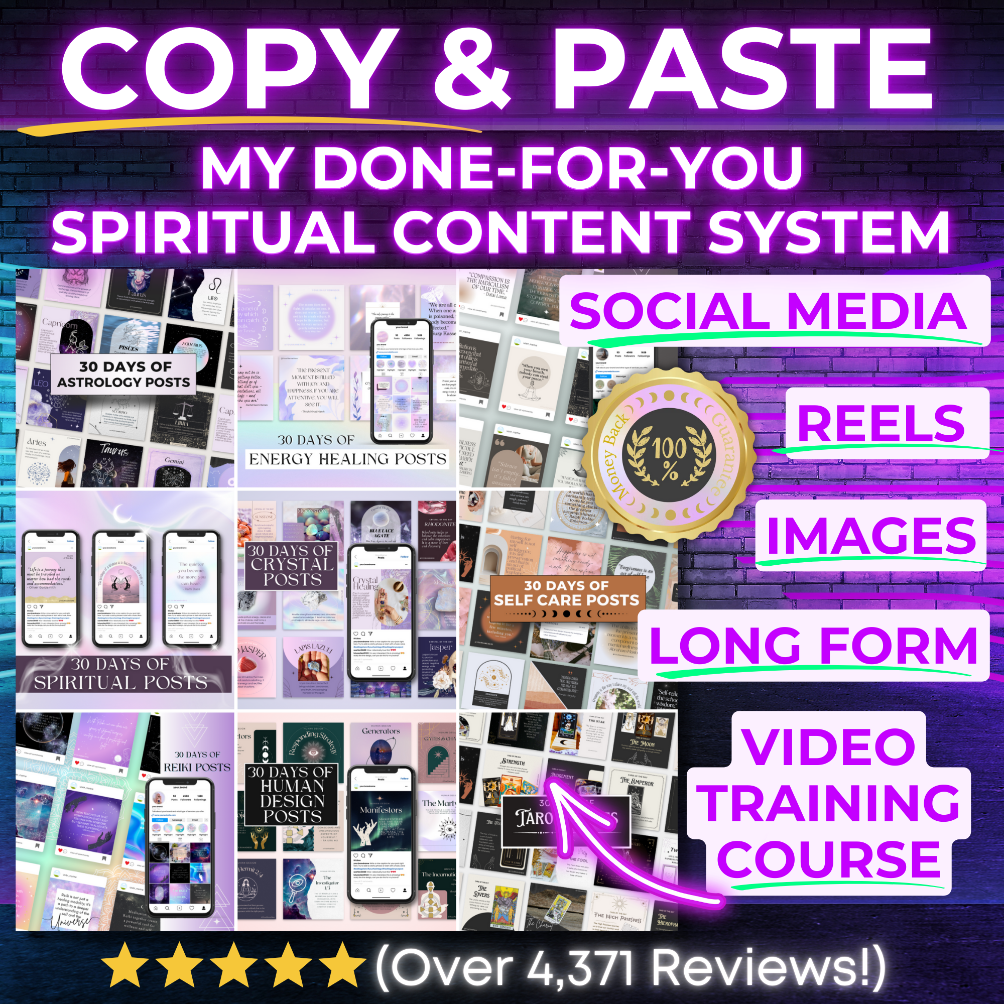 Modern Mystic Content Facebook ad