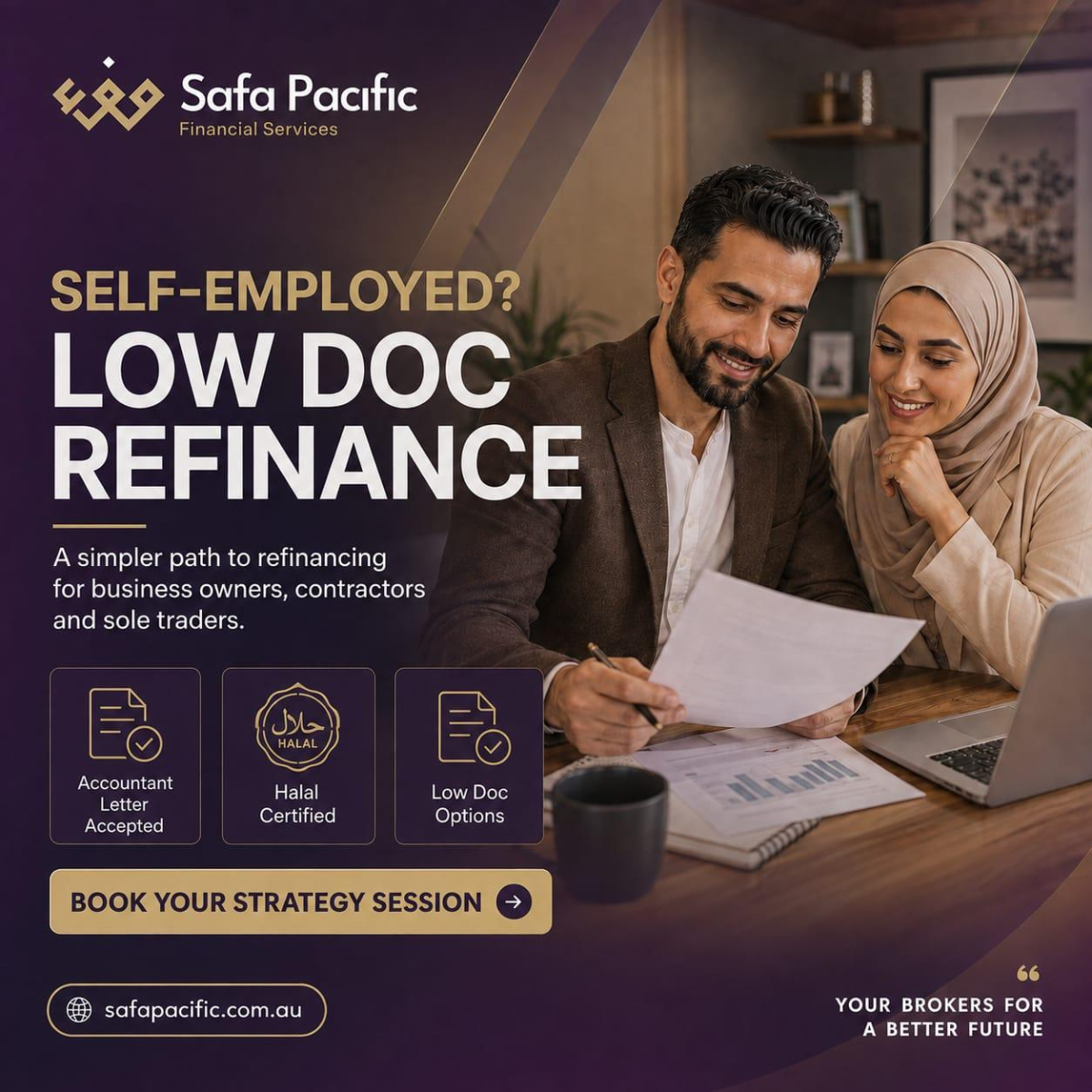 Safa Pacific Financial Services Facebook ad