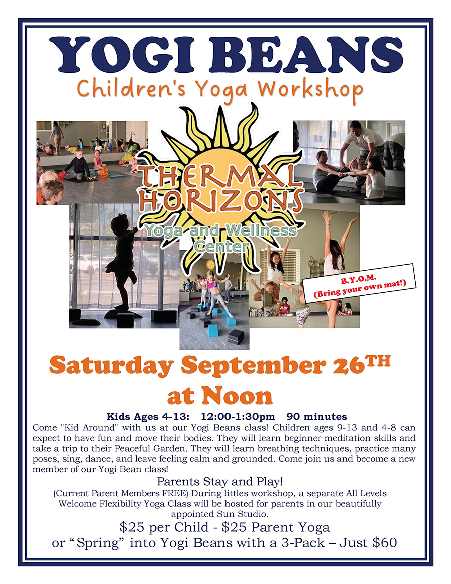 Thermal Horizons Yoga and Wellness Center Facebook ad