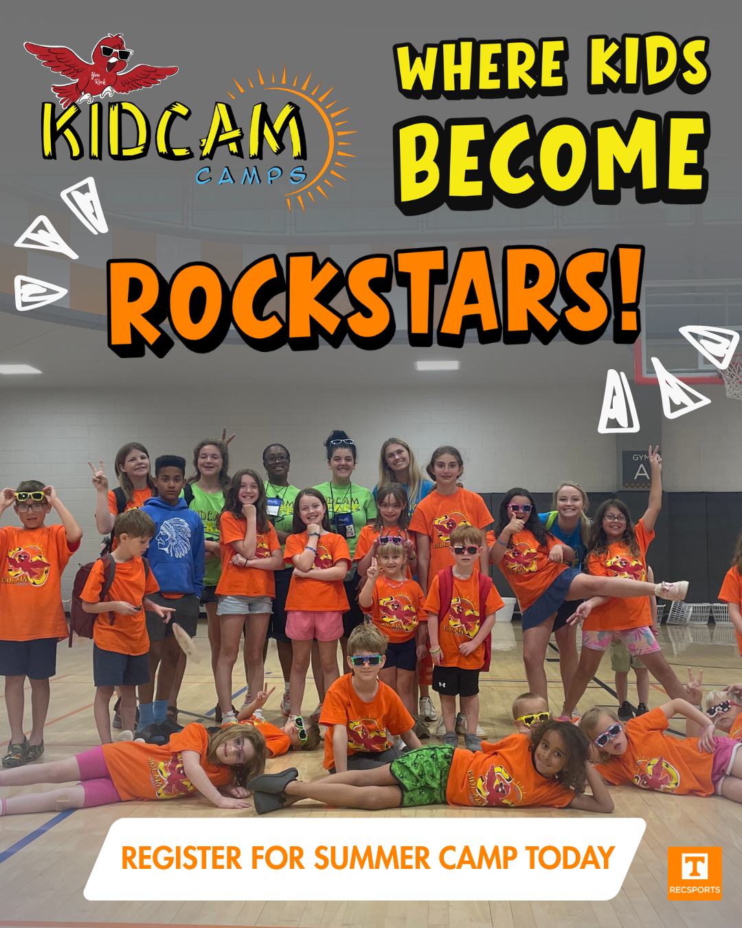 Kidcam Camps at the University of Tennessee, Knoxville Facebook ad