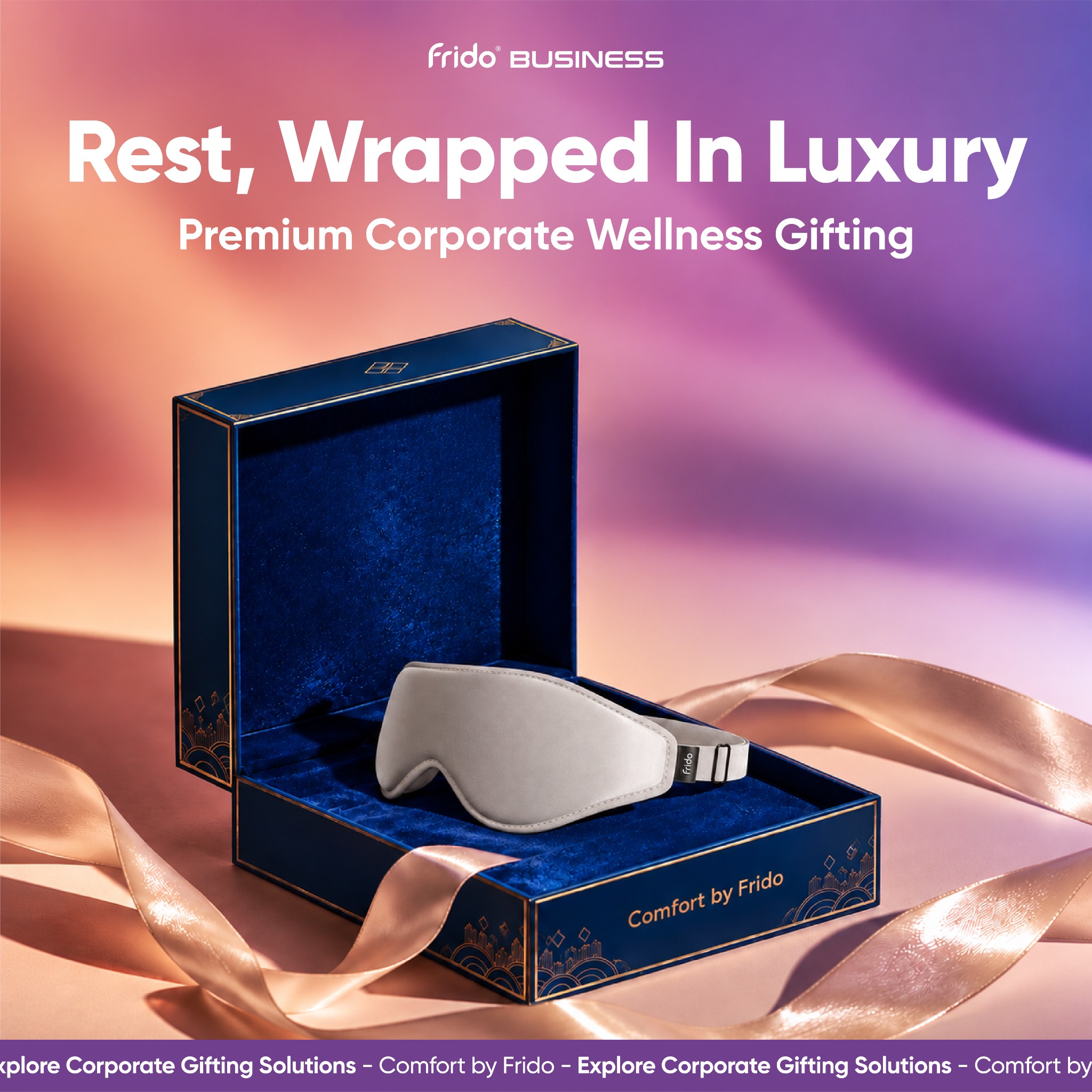 Frido Facebook ad: No More Boring Corporate Gifts