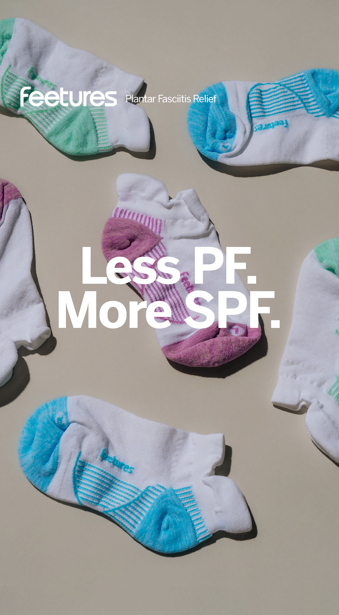 Feetures Facebook ad
