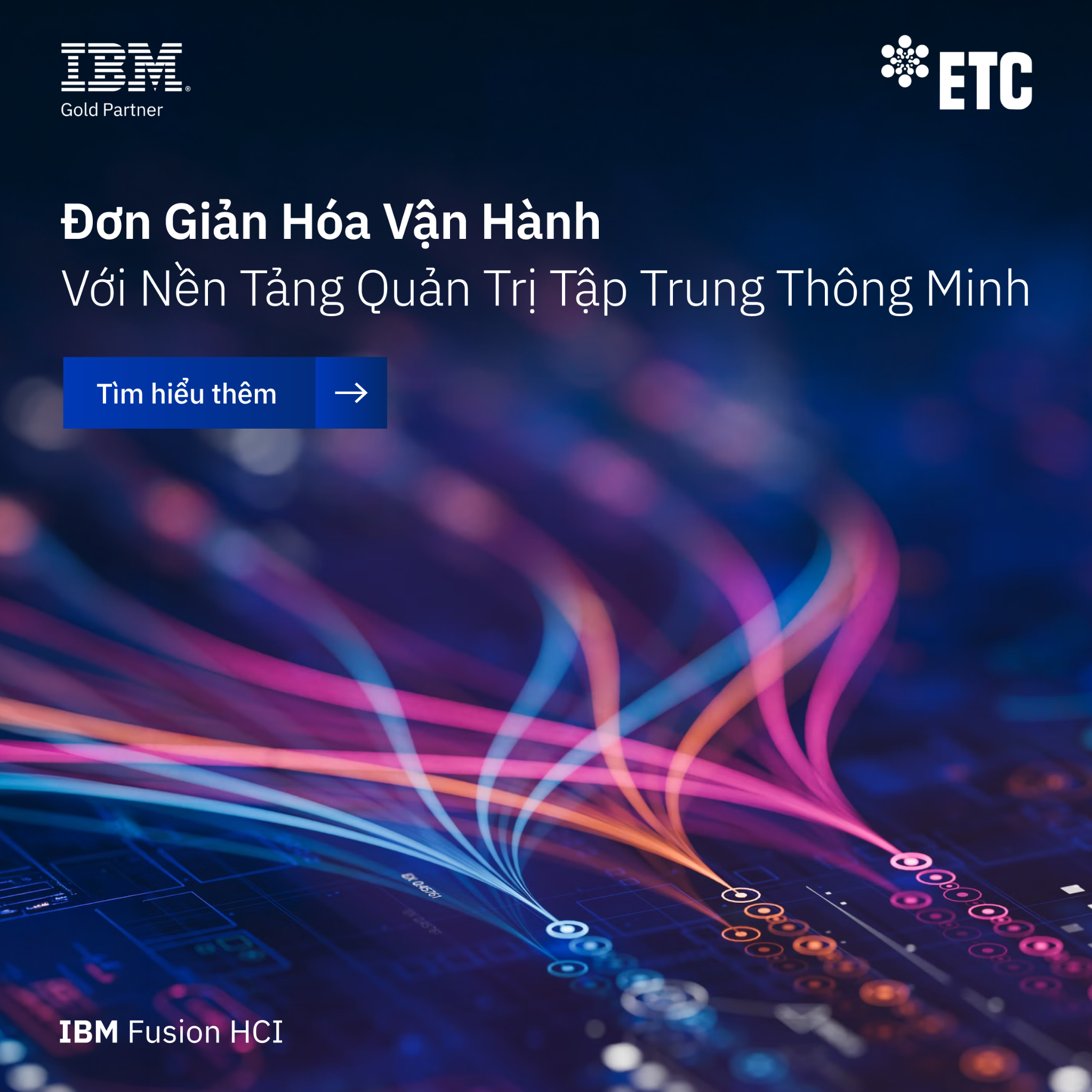 ETC Technology Solutions Facebook ad: IBM Fusion