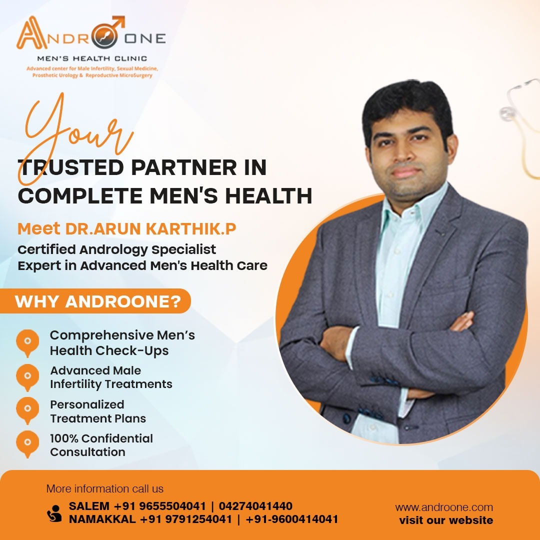 AndroOne Mens Health Clinic Facebook ad: Searching for expert men’s health care in Namakkal?