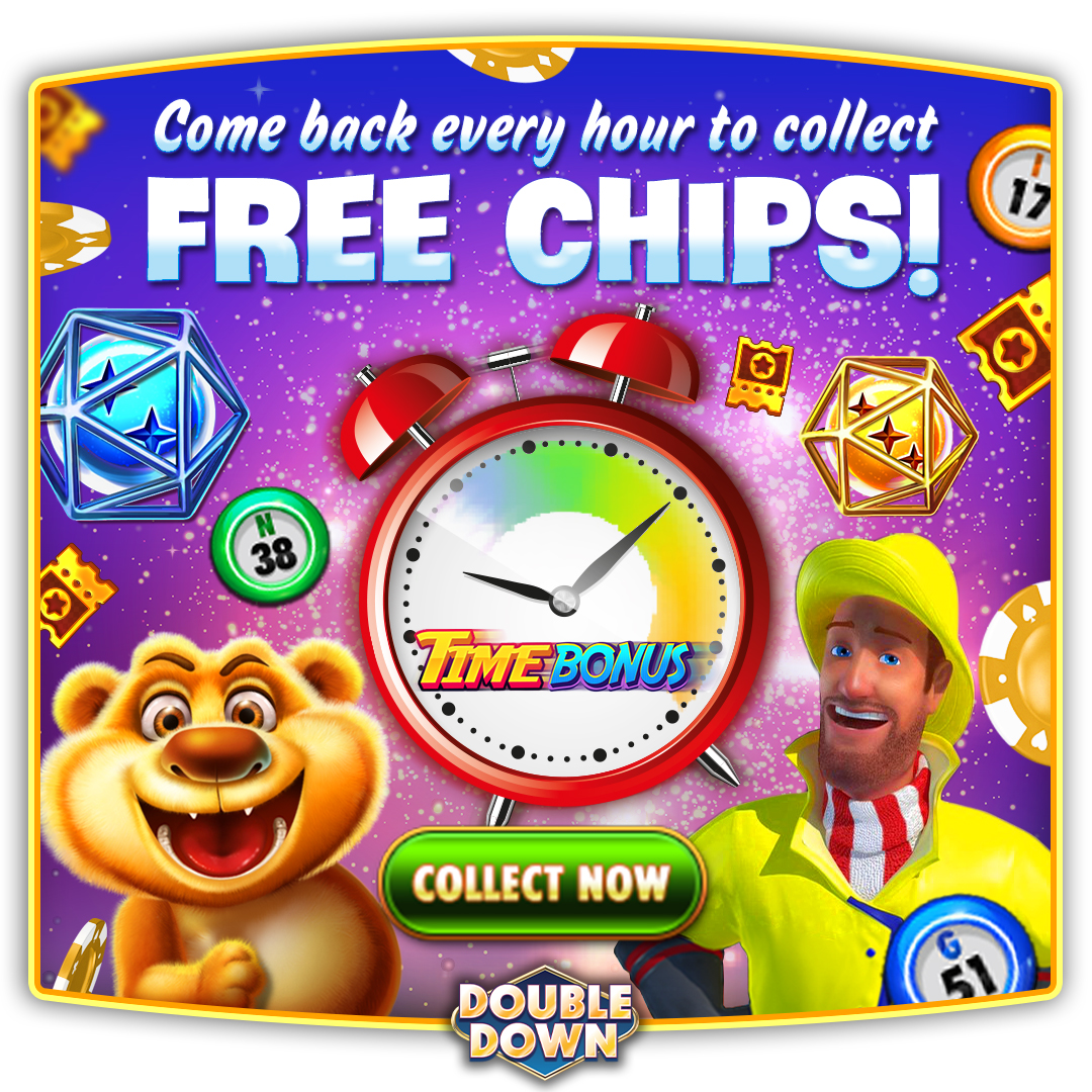 DoubleDown Casino - Free Slots Facebook ad