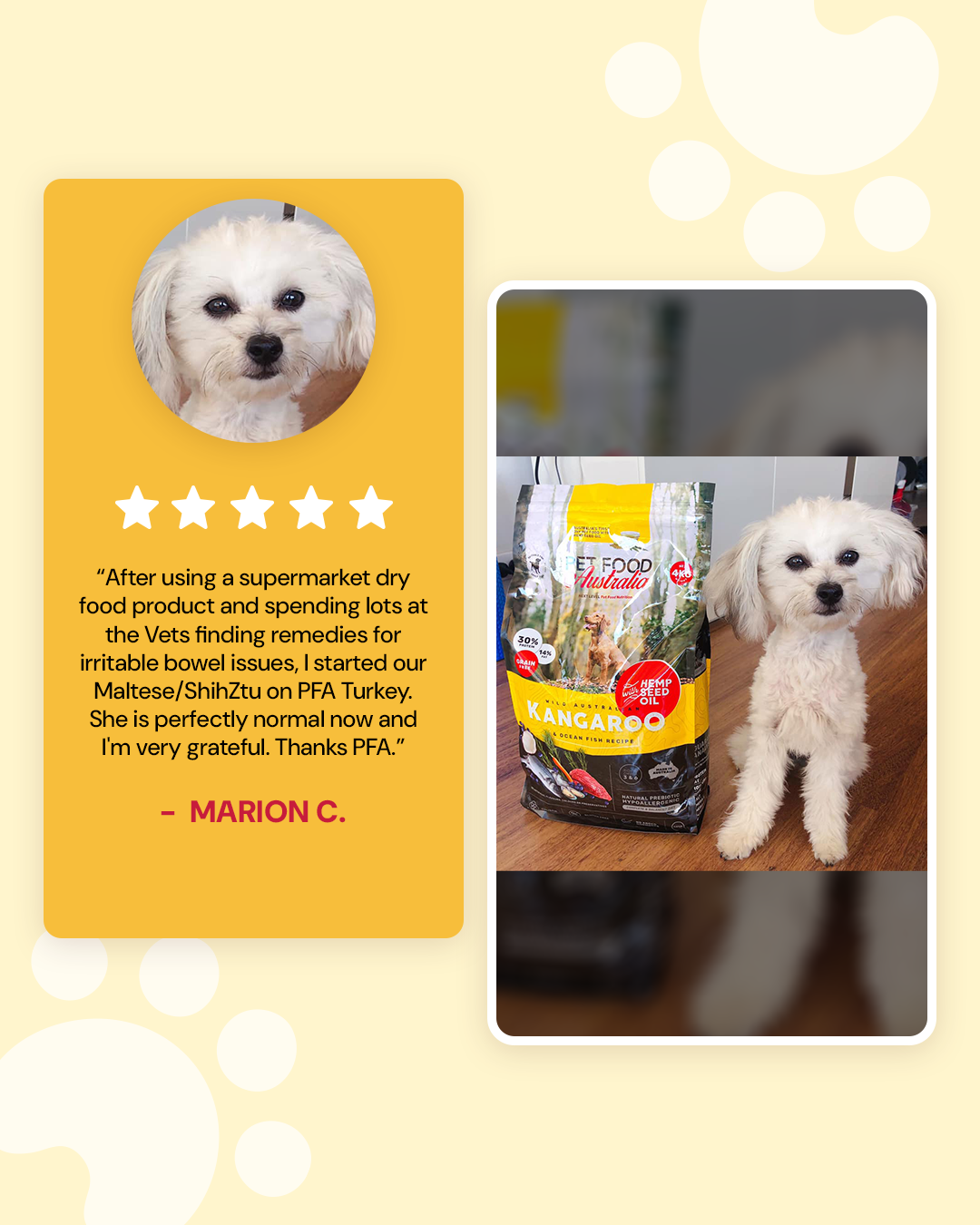 Pet Food Australia Facebook ad