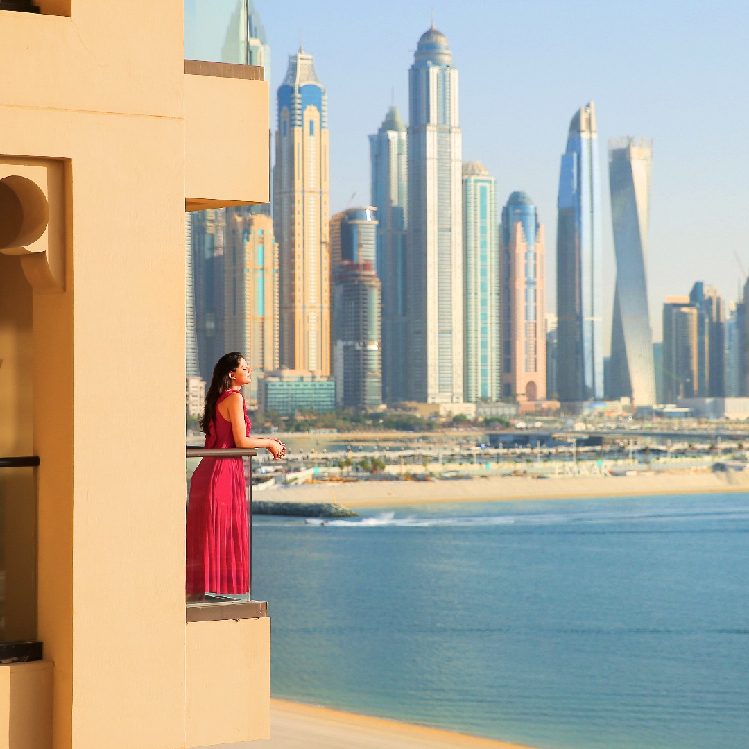Fairmont The Palm Facebook ad: Escape to our Arabic inspired luxury resort situated…