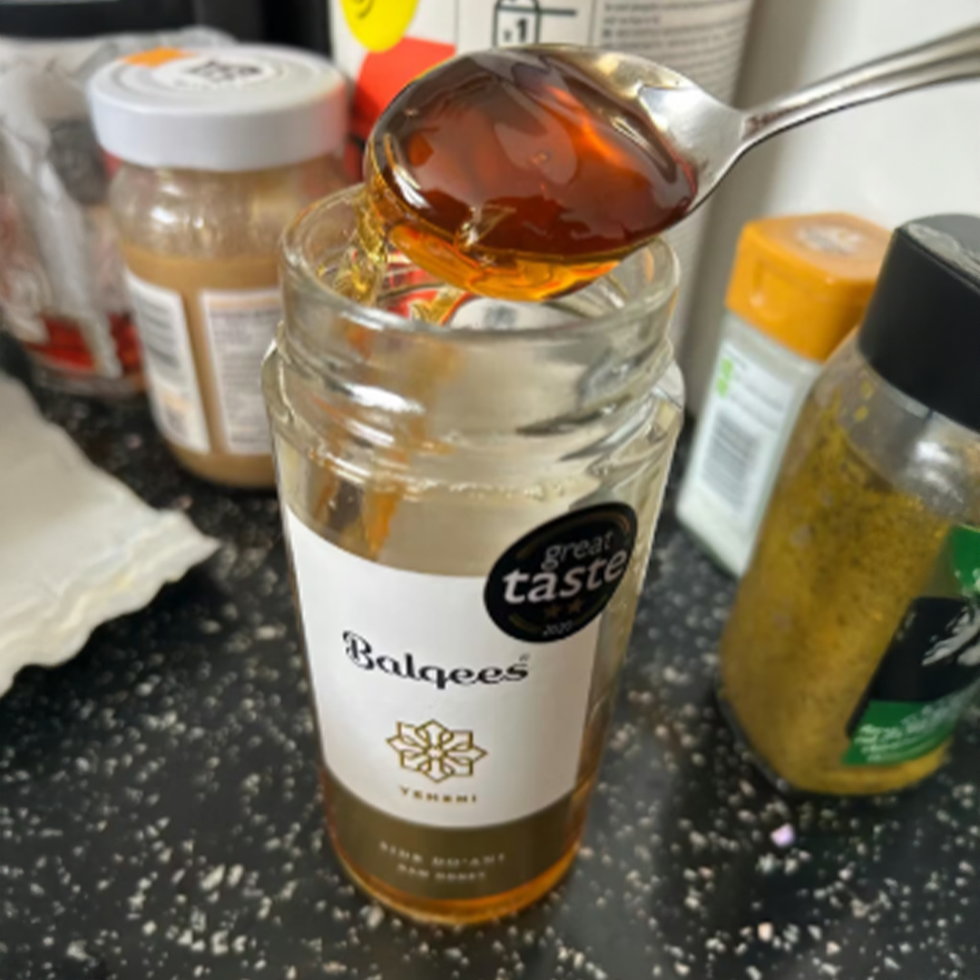 Balqees Honey UK Facebook ad from Jun 7, 2026