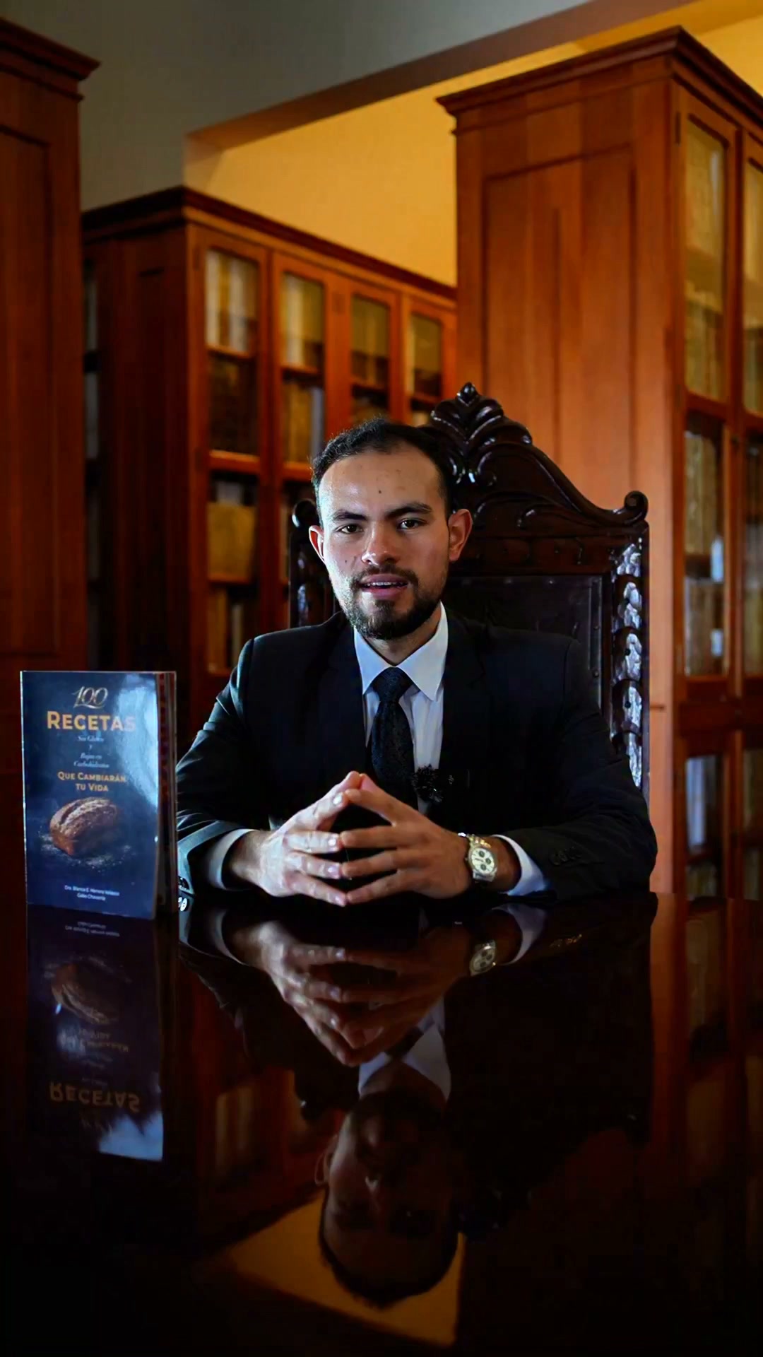 Gabo Chavarría Facebook ad: Libro 100 Recetas que Cambiarán tu Vida