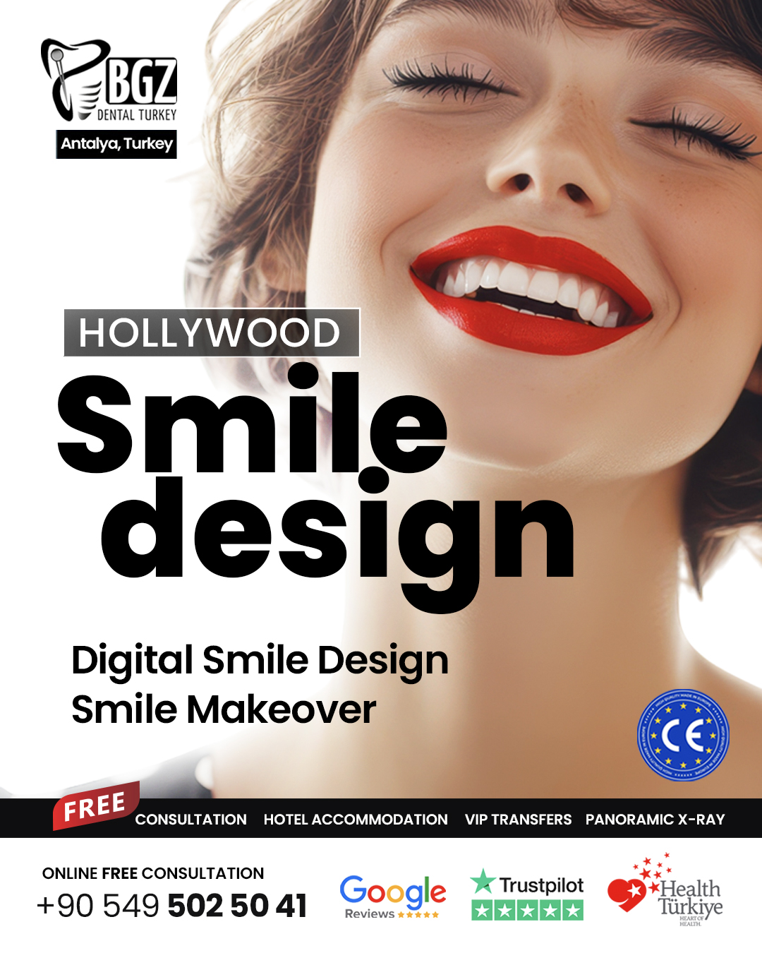 BGZ Dental Turkey Facebook ad from Apr 5, 2026
