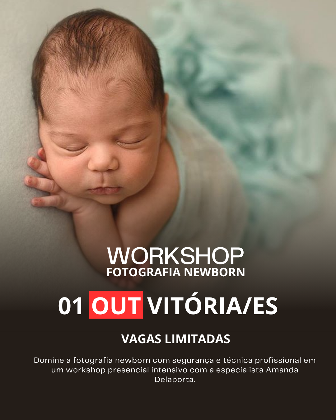 Amanda Delaporta - Fotografia Facebook ad: Curso de Fotografia Newbon - Vitória/ES
