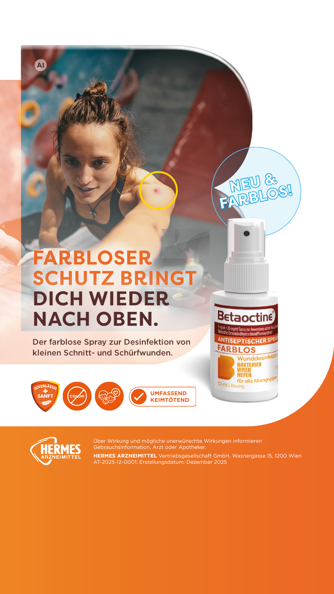 Betadona - die Aller-Erste Hilfe Facebook ad from Jul 29, 2026