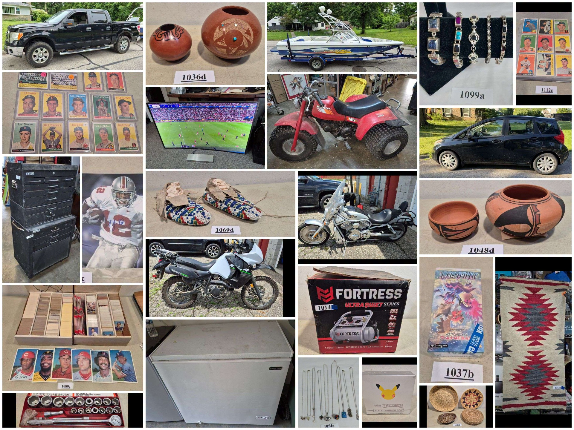 Mark Van Hook, Auctioneer Facebook ad: Online Only Auction