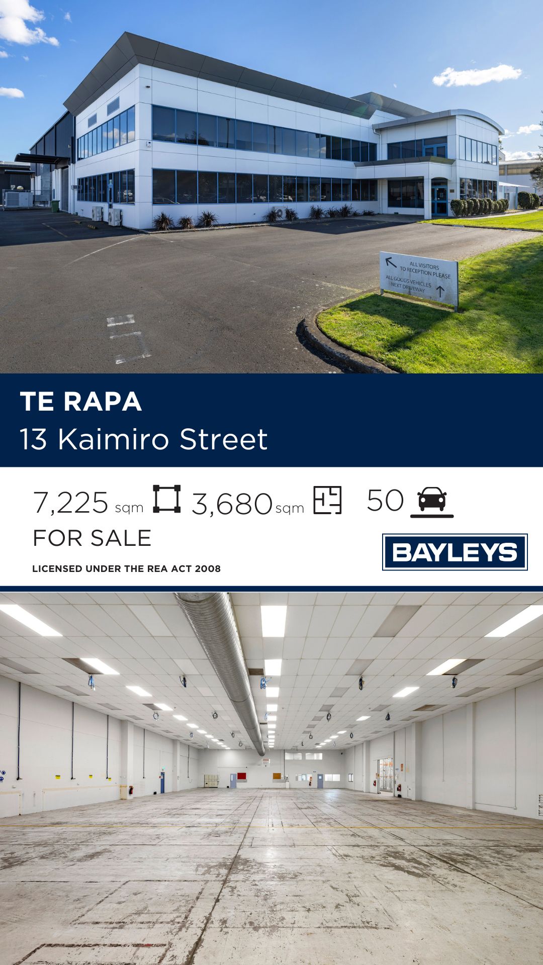 Jordan Metcalfe - Bayleys Waikato Facebook ad: Vendor calls time, and the opportunity is substantial.