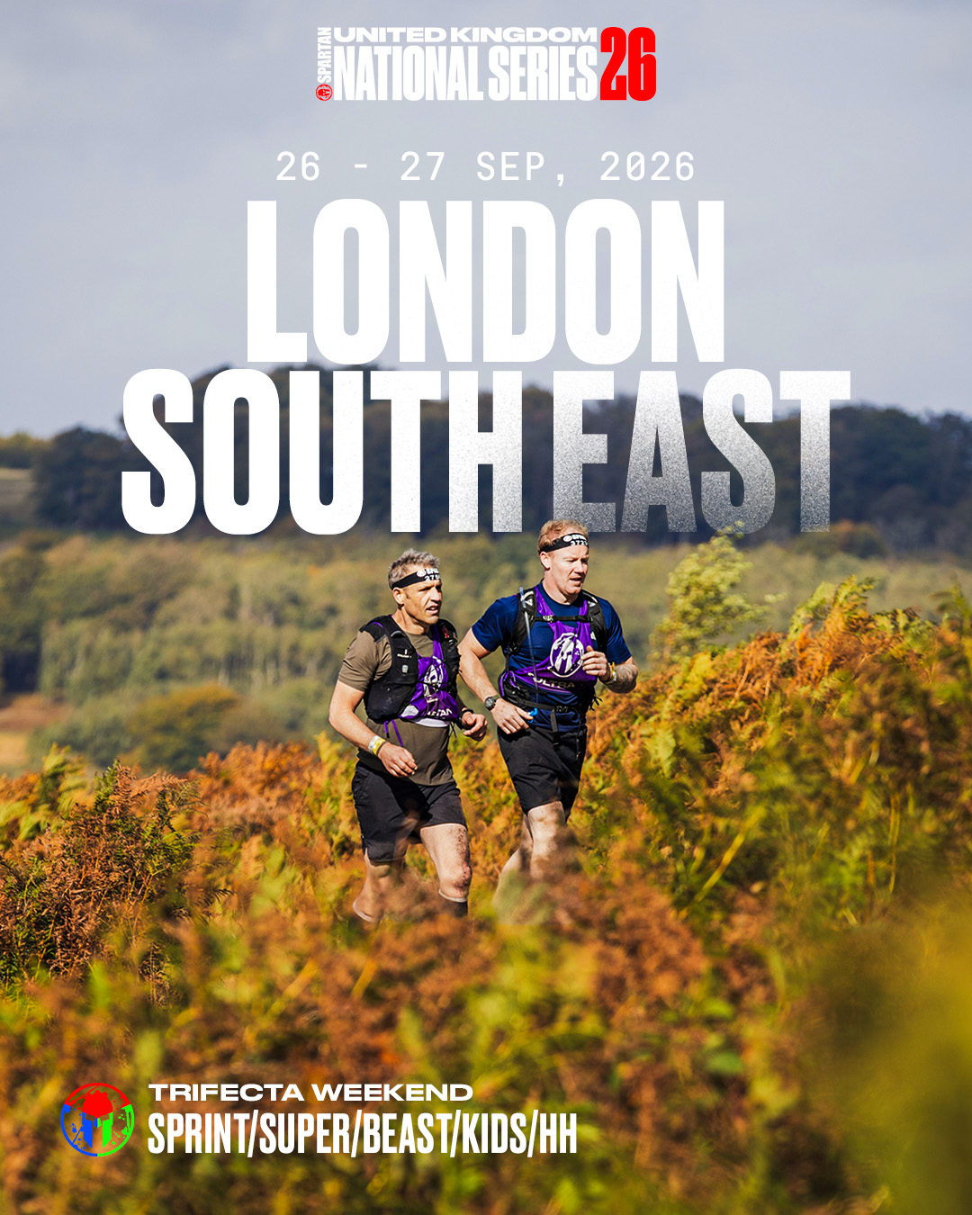 Spartan Race UK Facebook ad: RALLY YOUR CREW
