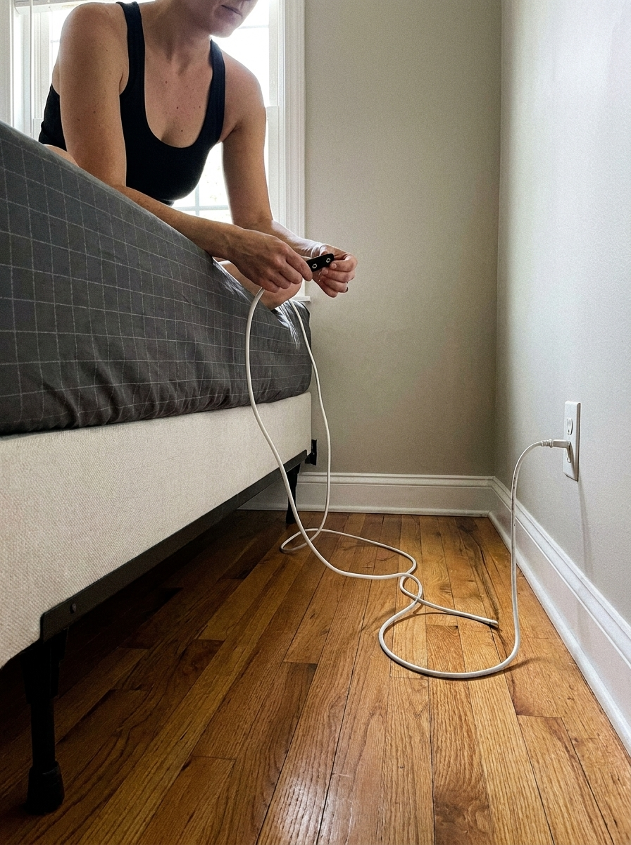 Sarah Lawson Facebook ad: Get Grounding Earthing Bed Sheets. Discover Earth…
