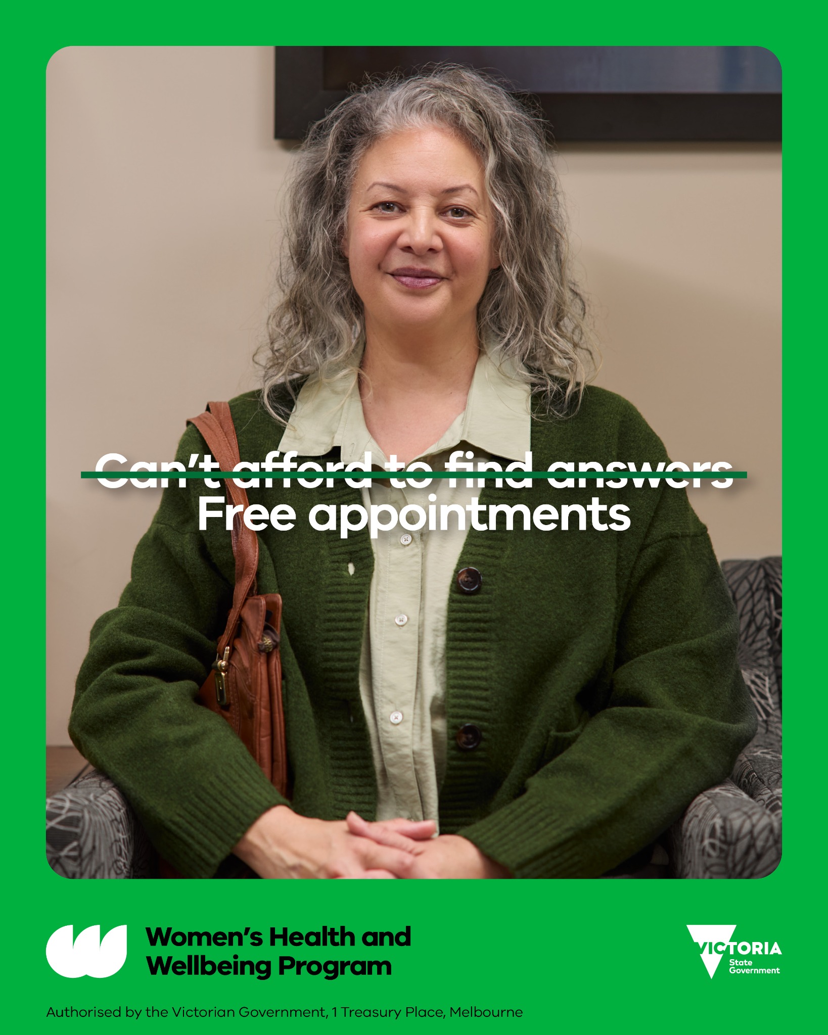 Victorian Department of Health Facebook ad
