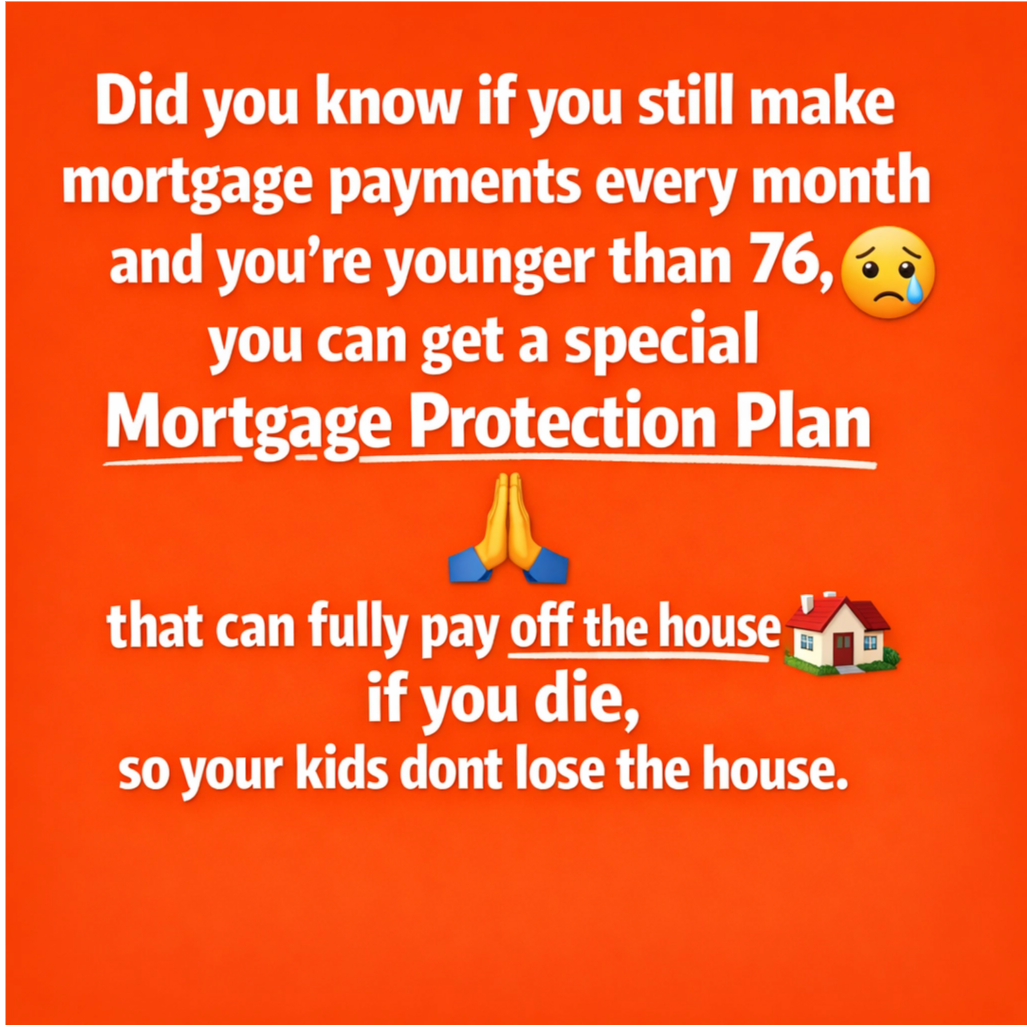 Ave Camacho, Life Insurance Broker Facebook ad: Mortgage Protection w/ Living Benefits