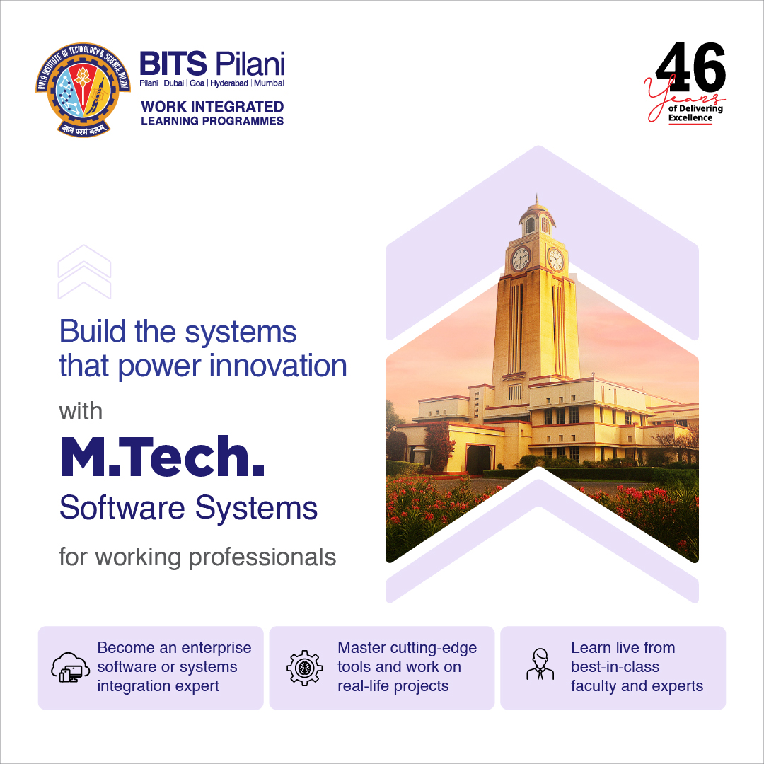 BITS Pilani Work Integrated Learning Programmes Facebook ad